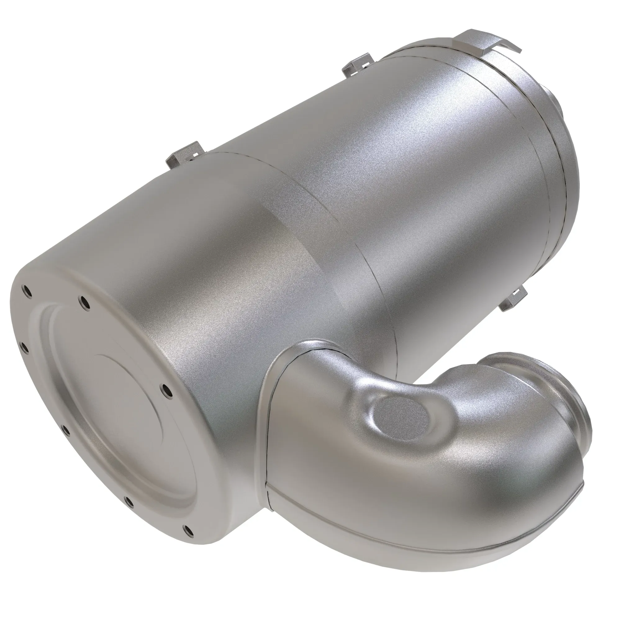 SCR, SIZE 7 ASSEMBLY WITH BAND CLAMPS
