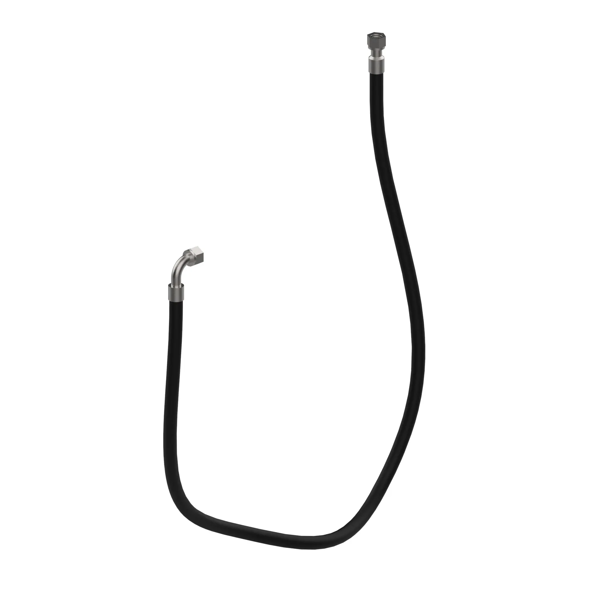 John Deere Reinforced with Metal Rubber Hydraulic Hose - F066223