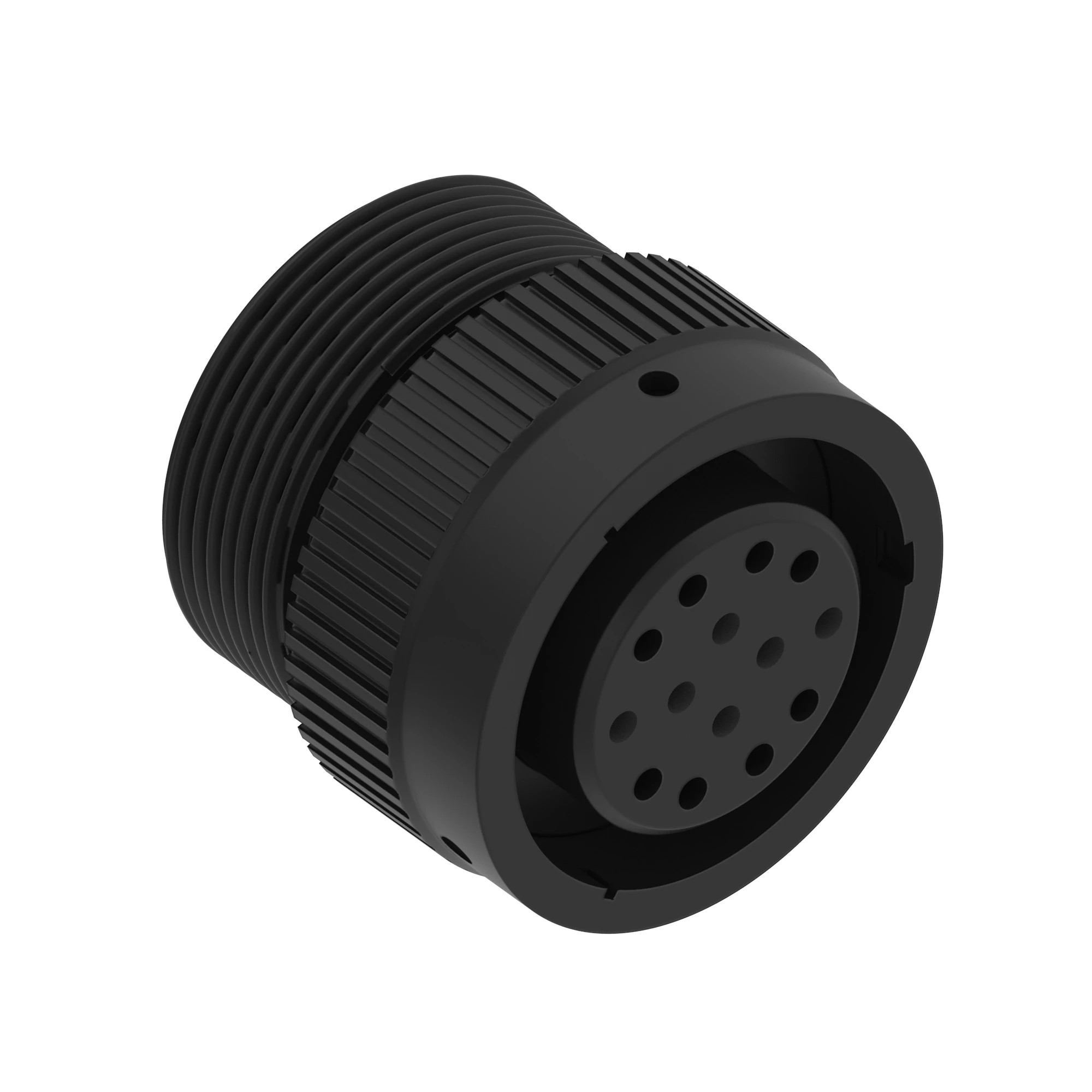 John Deere 57M11789 Deutsch Black External Electrical Connector