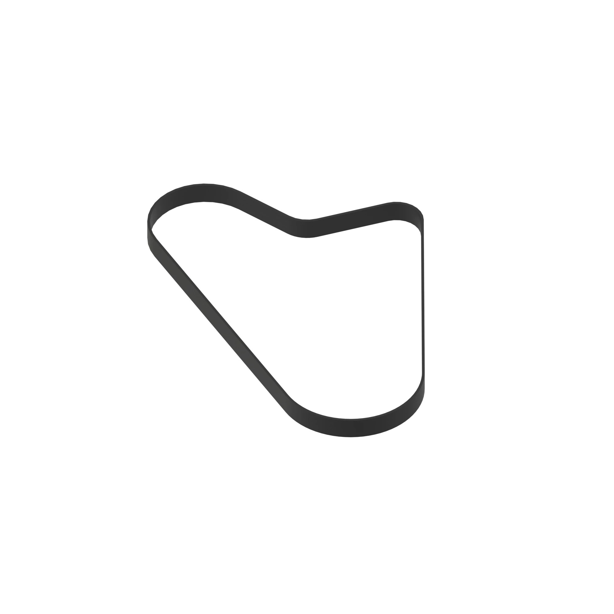 John Deere Engine Auxiliaries Drive V-Belt, Effective Length 1500 mm (59 inch) - R135196