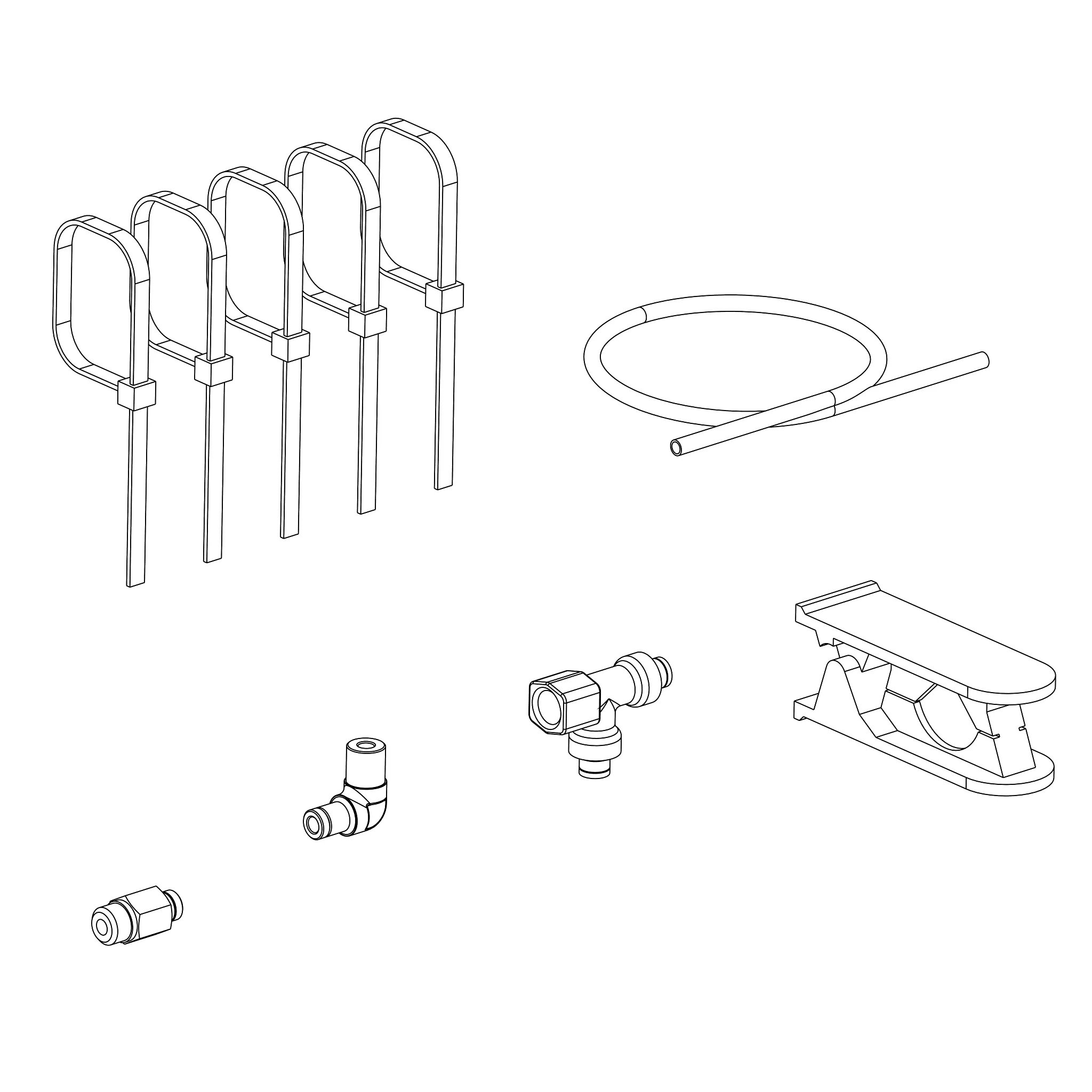 John Deere Airline and Fitting Kit - AT407903