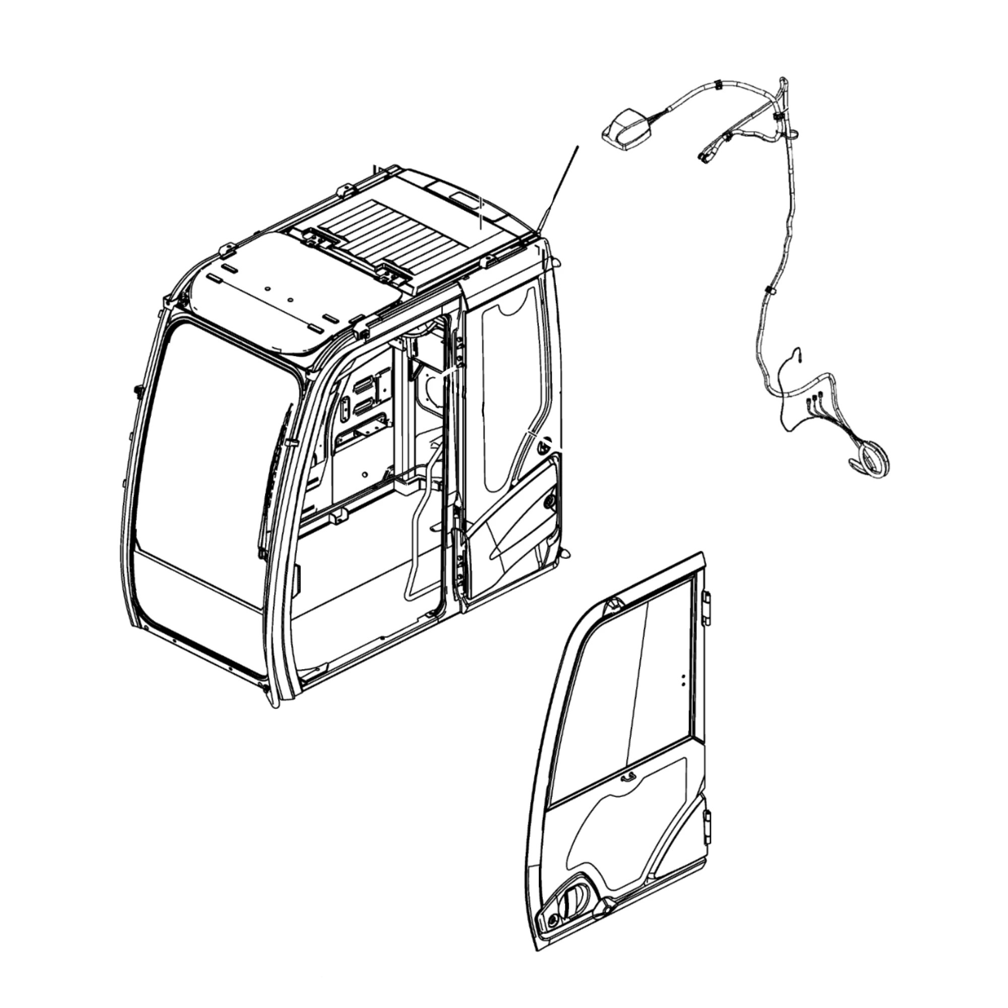 John Deere Cab - FYA00007940