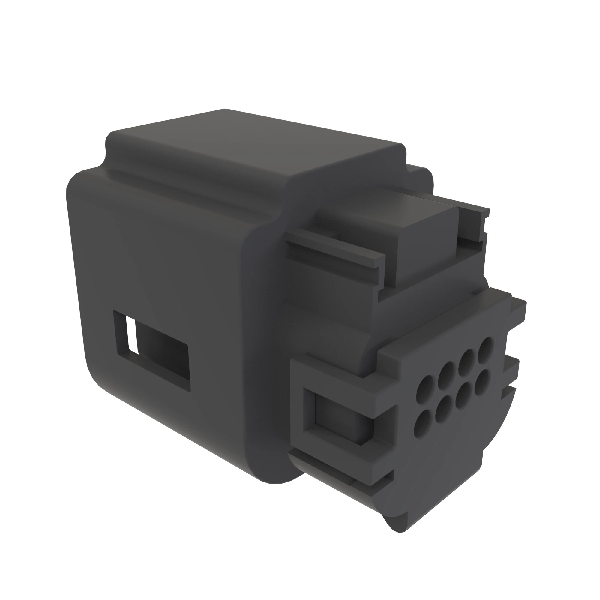 CONN DELPHI 1.2 8W FS BLK PLSTC