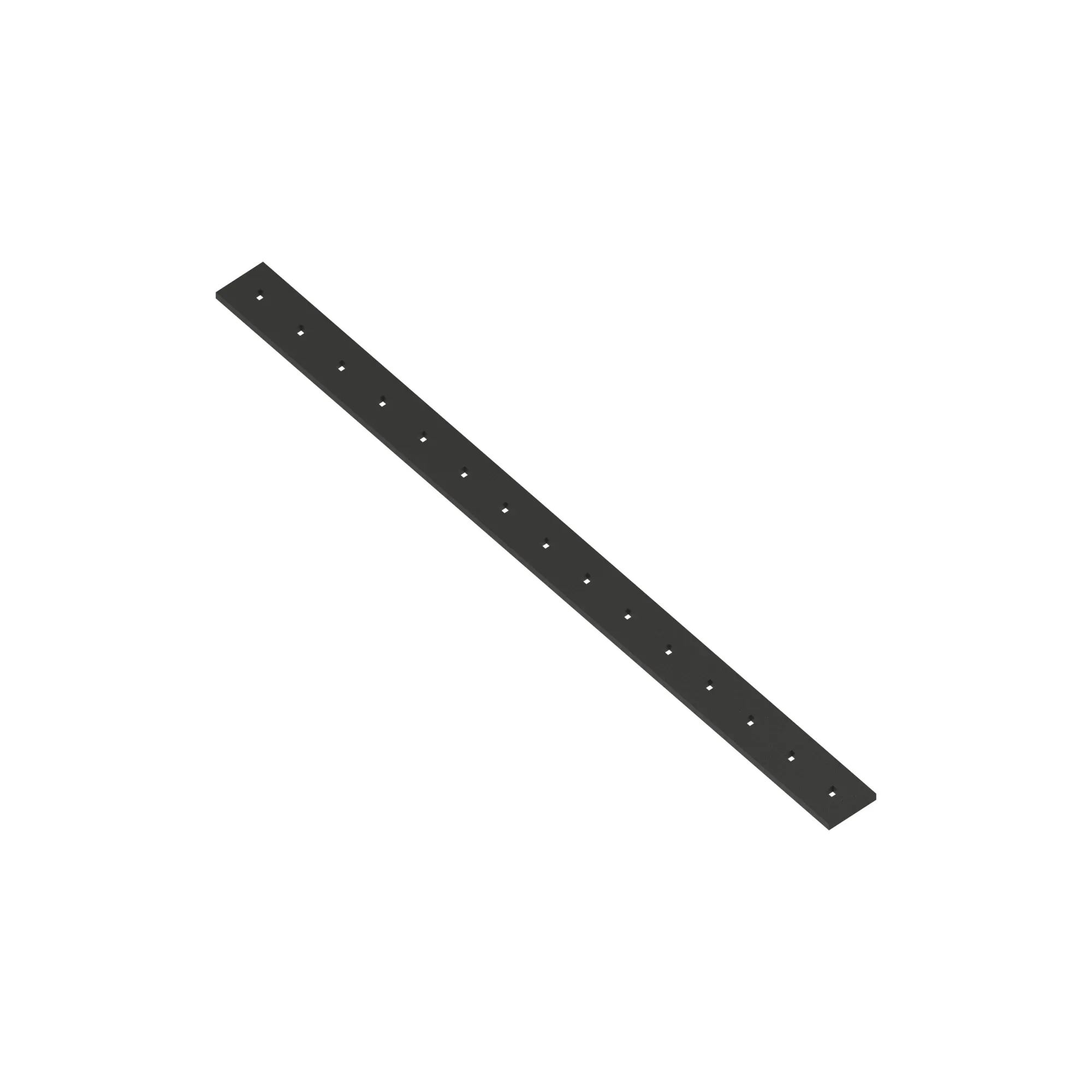 John Deere Snow Push Rubber Cutting Edge - T244860