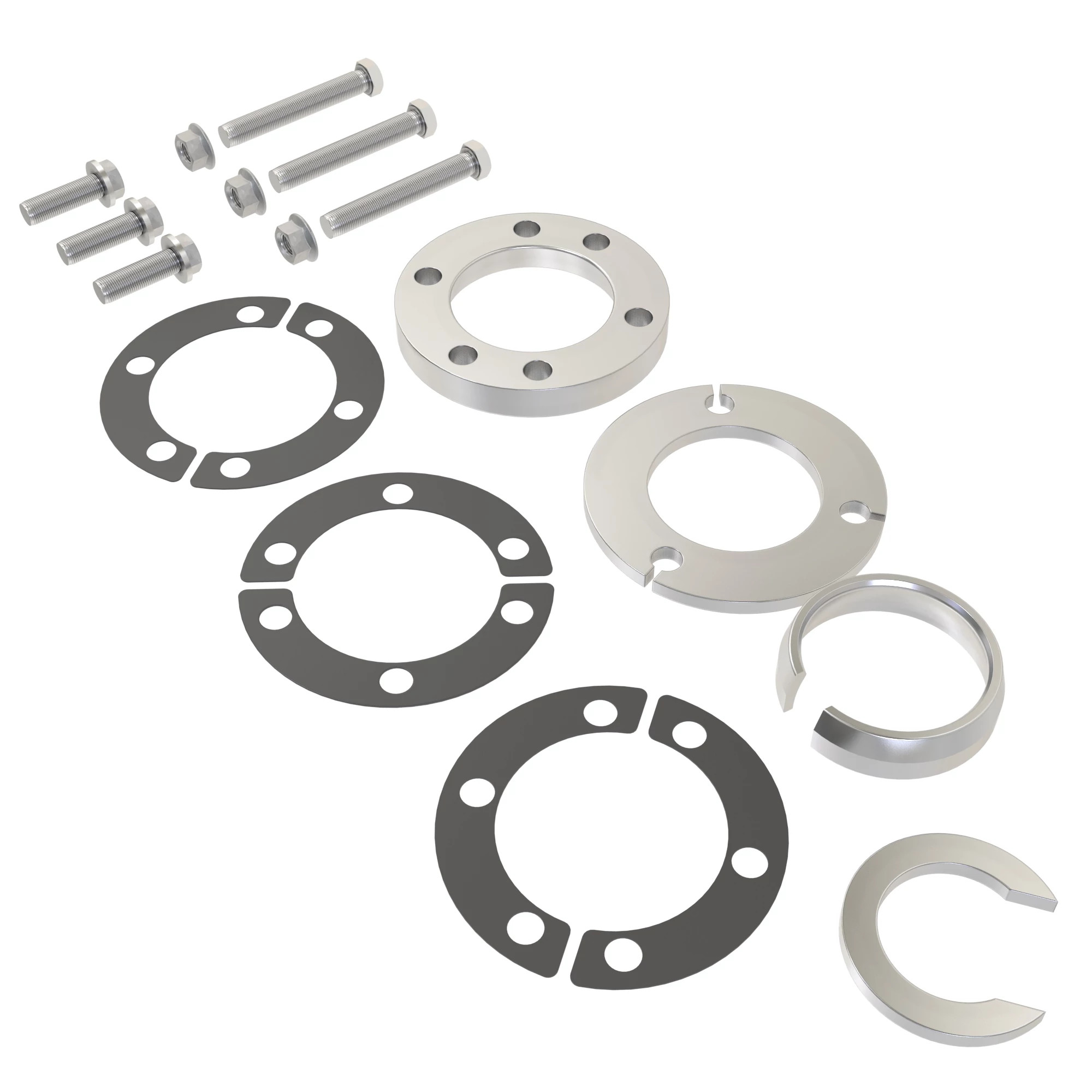 John Deere 6 Bolt Blade Retaining Ring Conversion Kit - AT347280