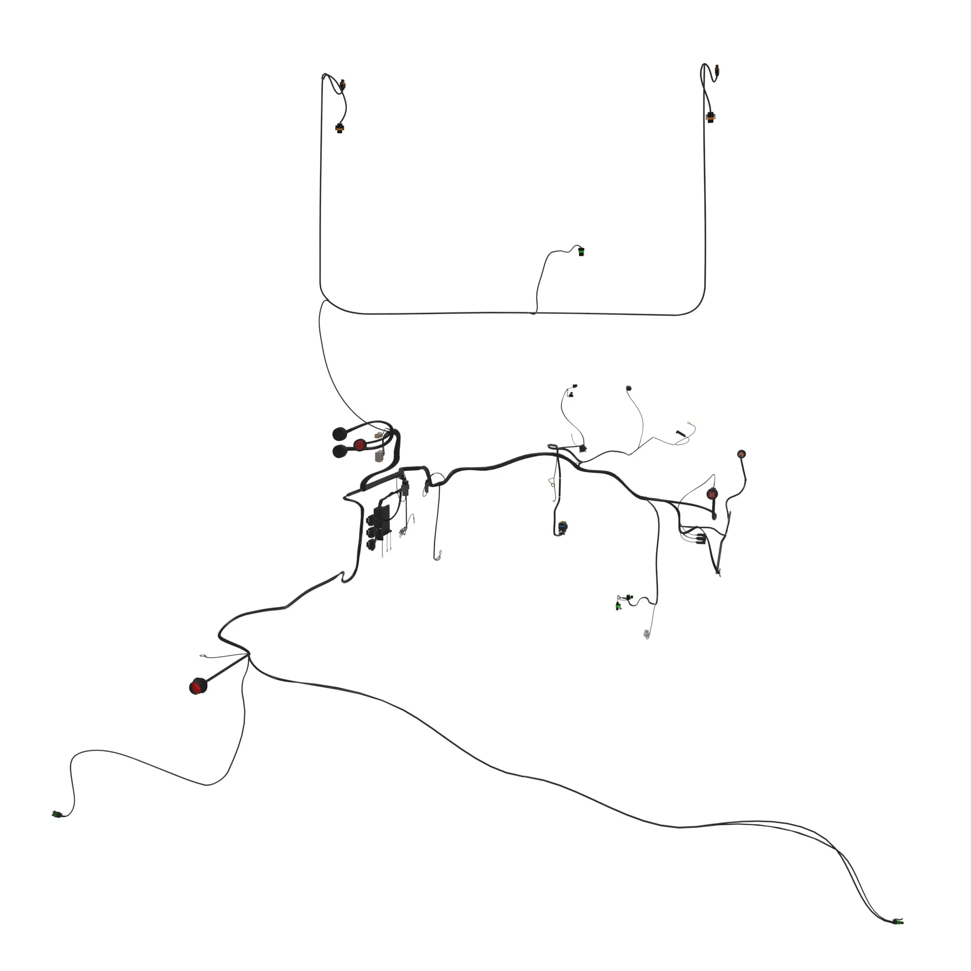 CHASSIS WIRING HARNESS, HAY MACHINE