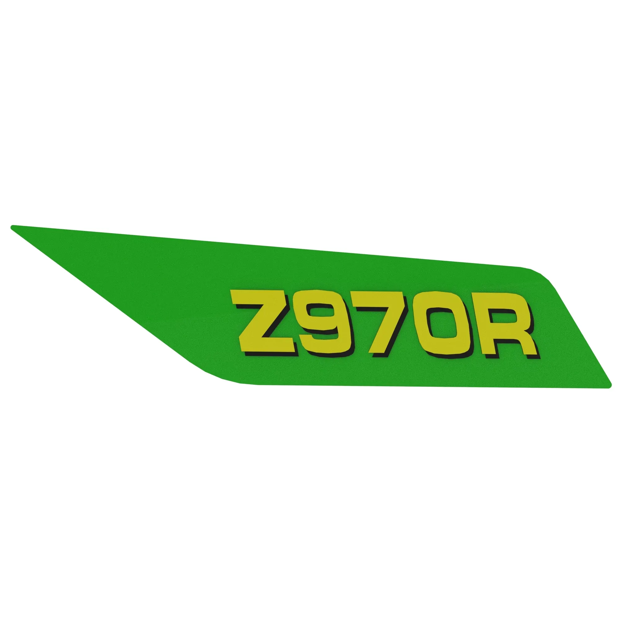 LABEL, MODEL RH Z970R