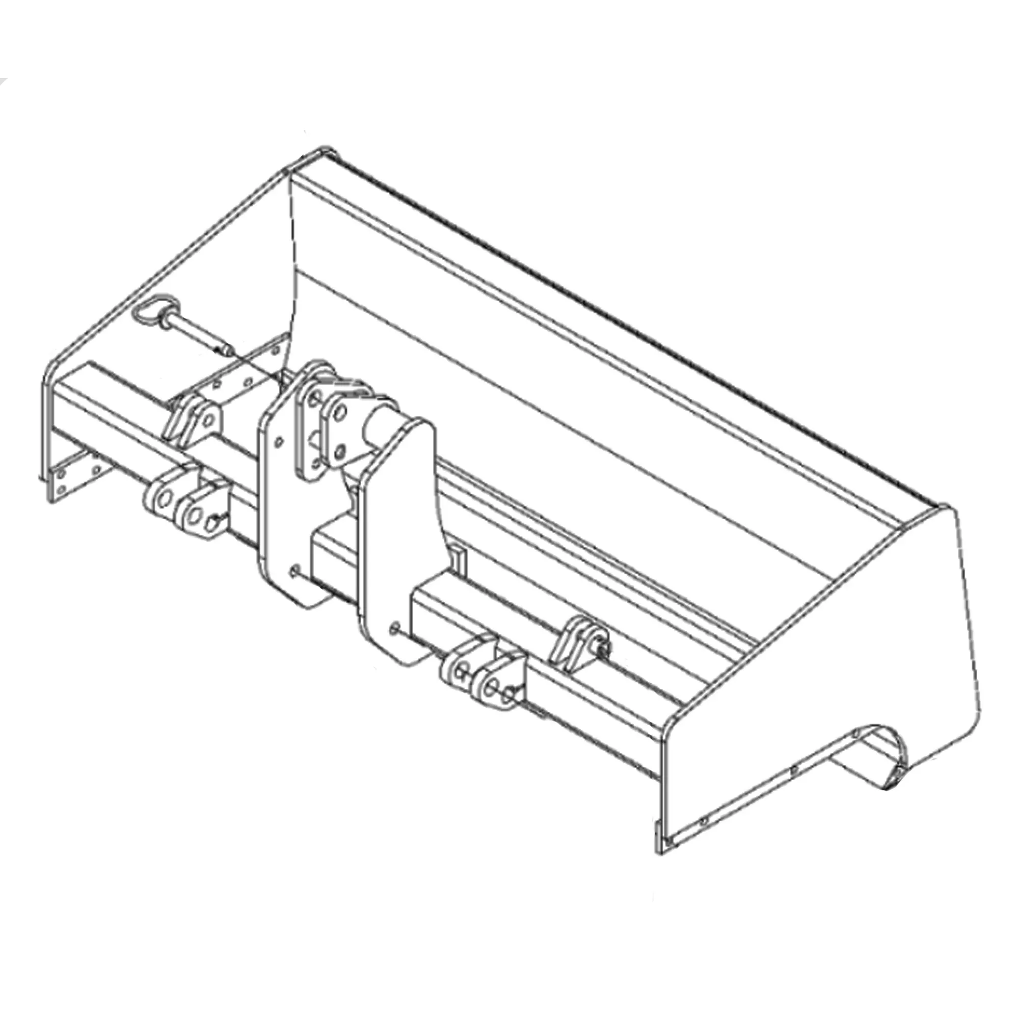 John Deere Box Scraper Frame - CB11472337