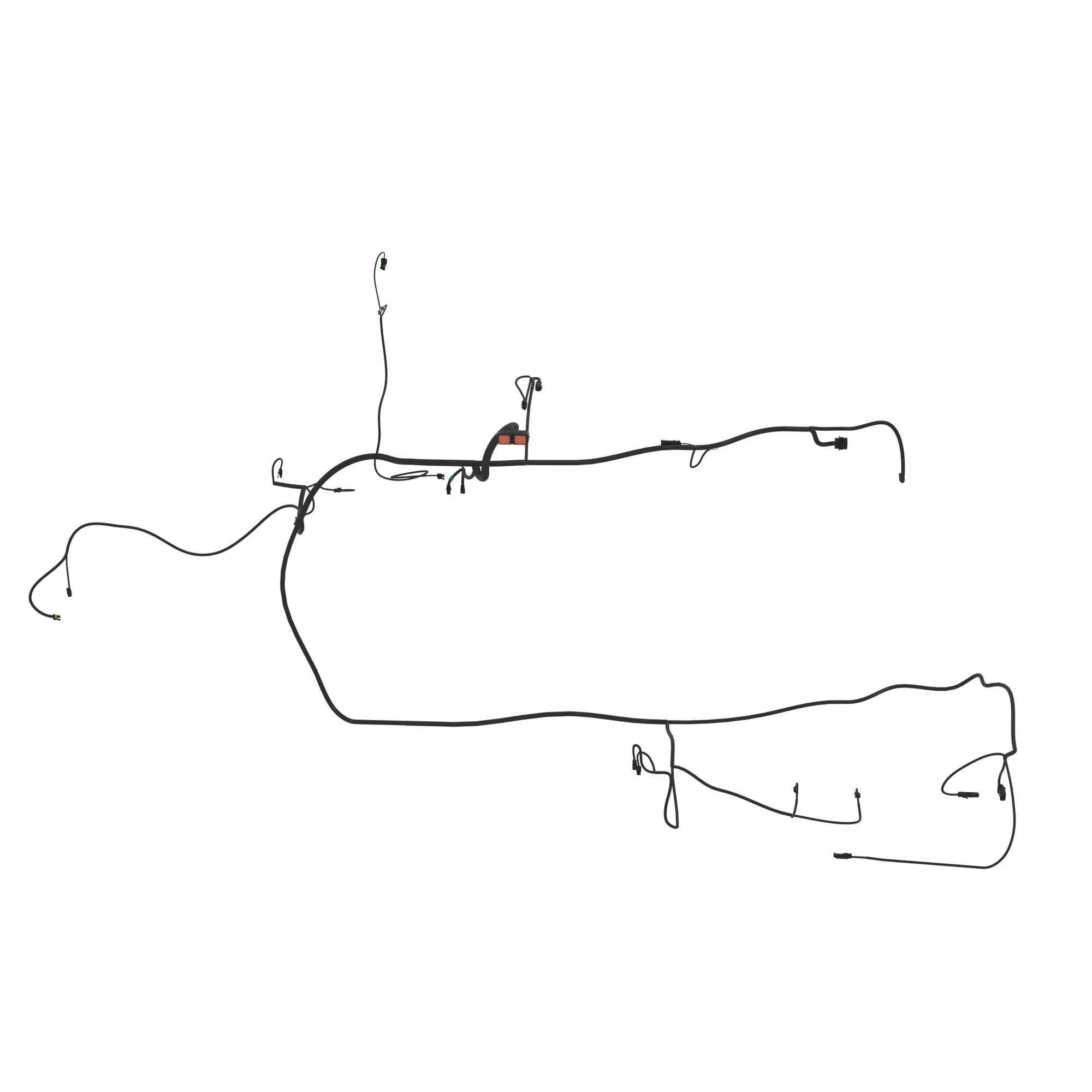 John Deere Engine Frame Wiring Harness - AT521942