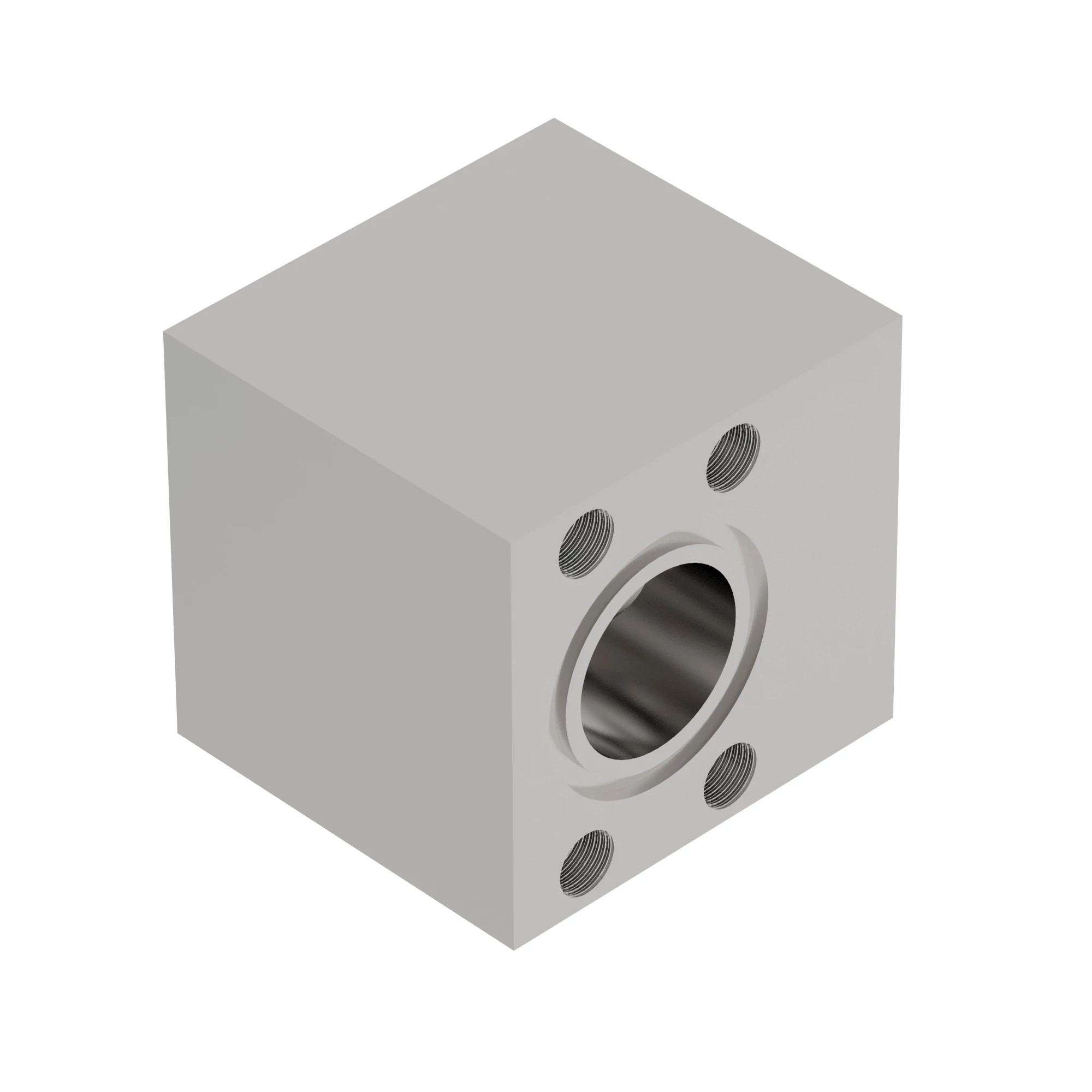 John Deere 90 Degree Bend Flange Fitting - T362999