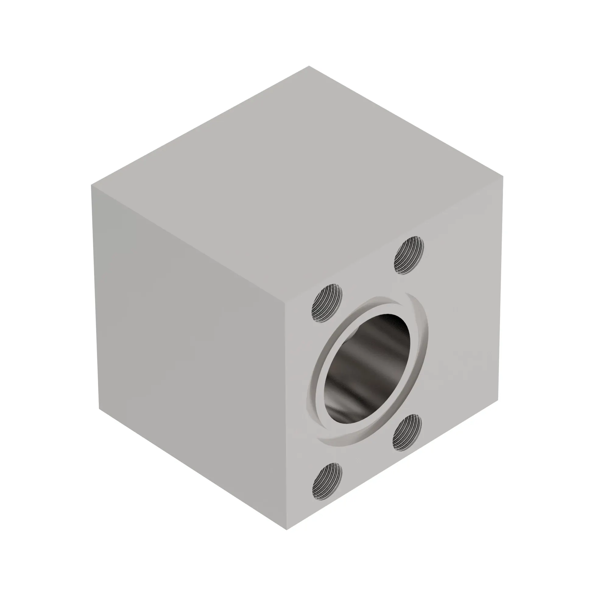 John Deere 90 Degree Bend Flange Fitting - T362999