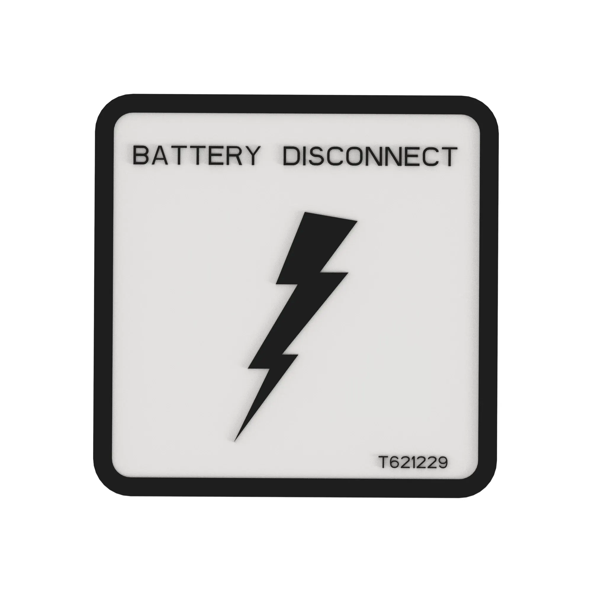 John Deere Label - F621229