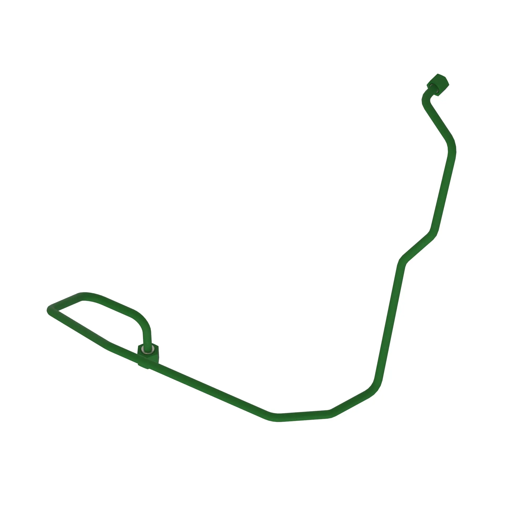 John Deere Hydraulic Trailer Brake Tank Oil Line - SJ34637