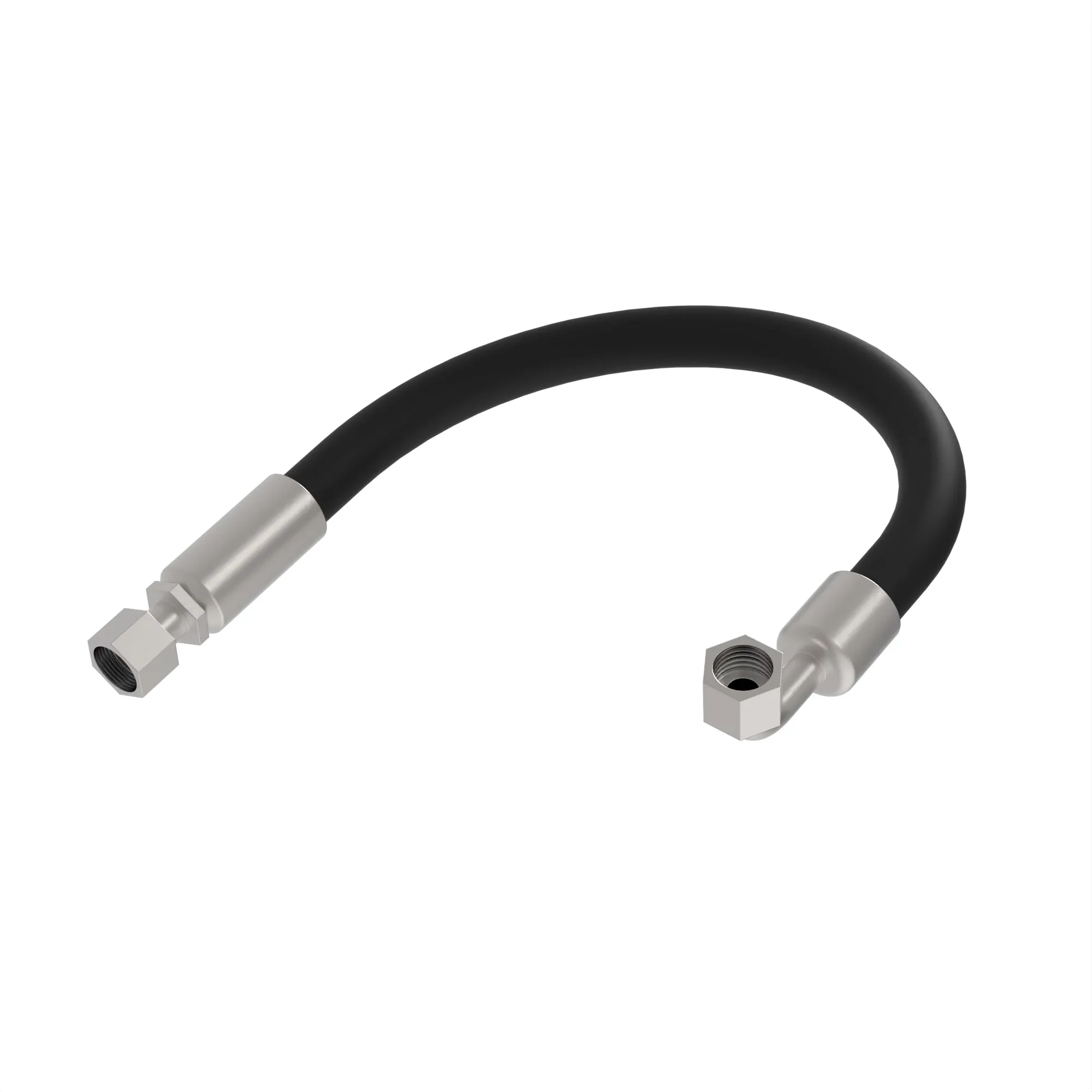 John Deere Pump to Valve Block Hydraulic Hose - AXE30961