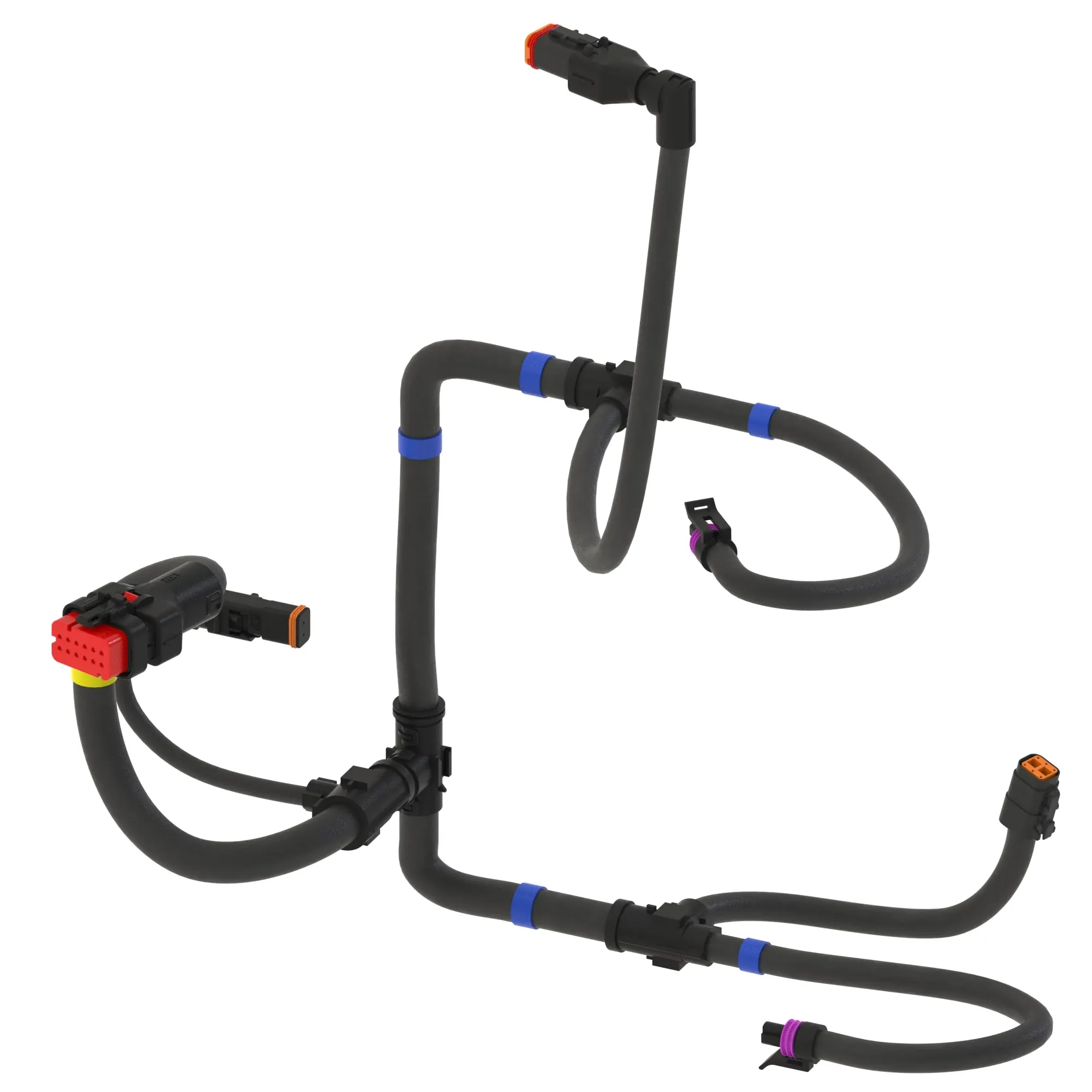 John Deere Hydrostatic Motor Wiring Harness - AT545197