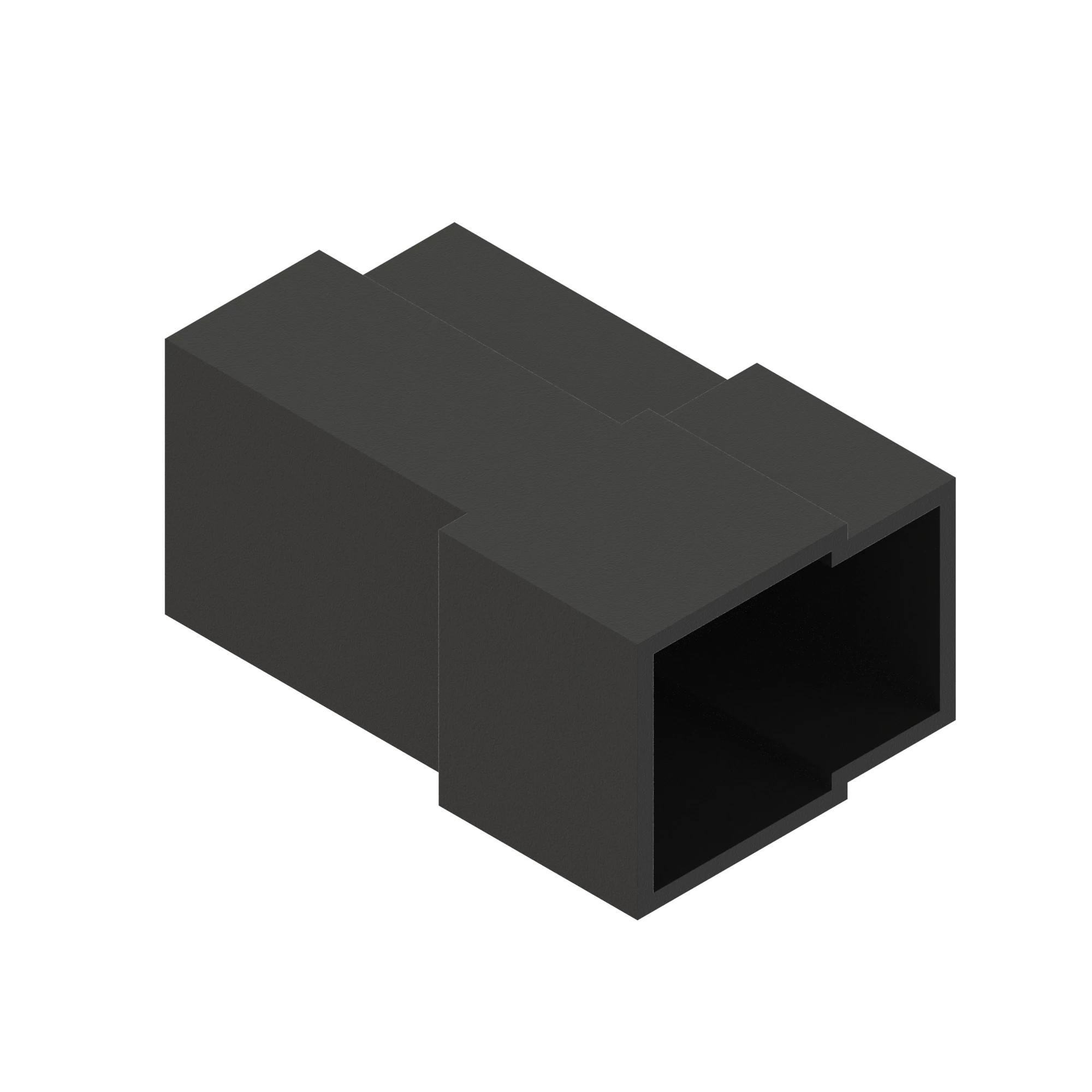 CONN TYCO FASTON 3W F NTRL PLSTC