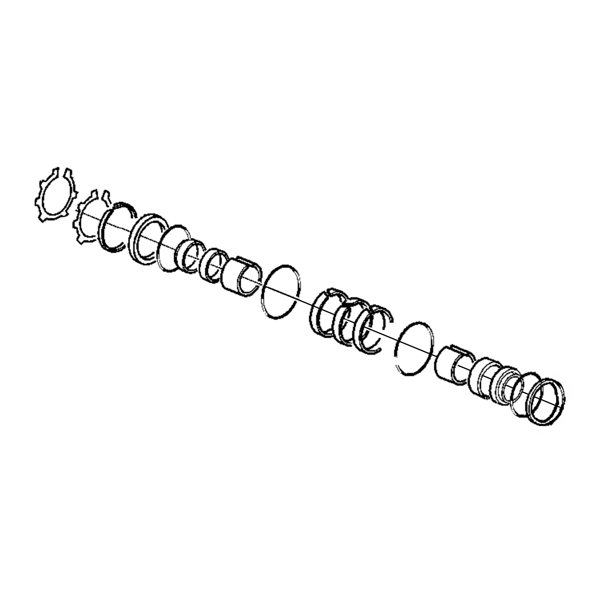 John Deere Hydraulic Cylinder Steering Gasket Kit - AL150908