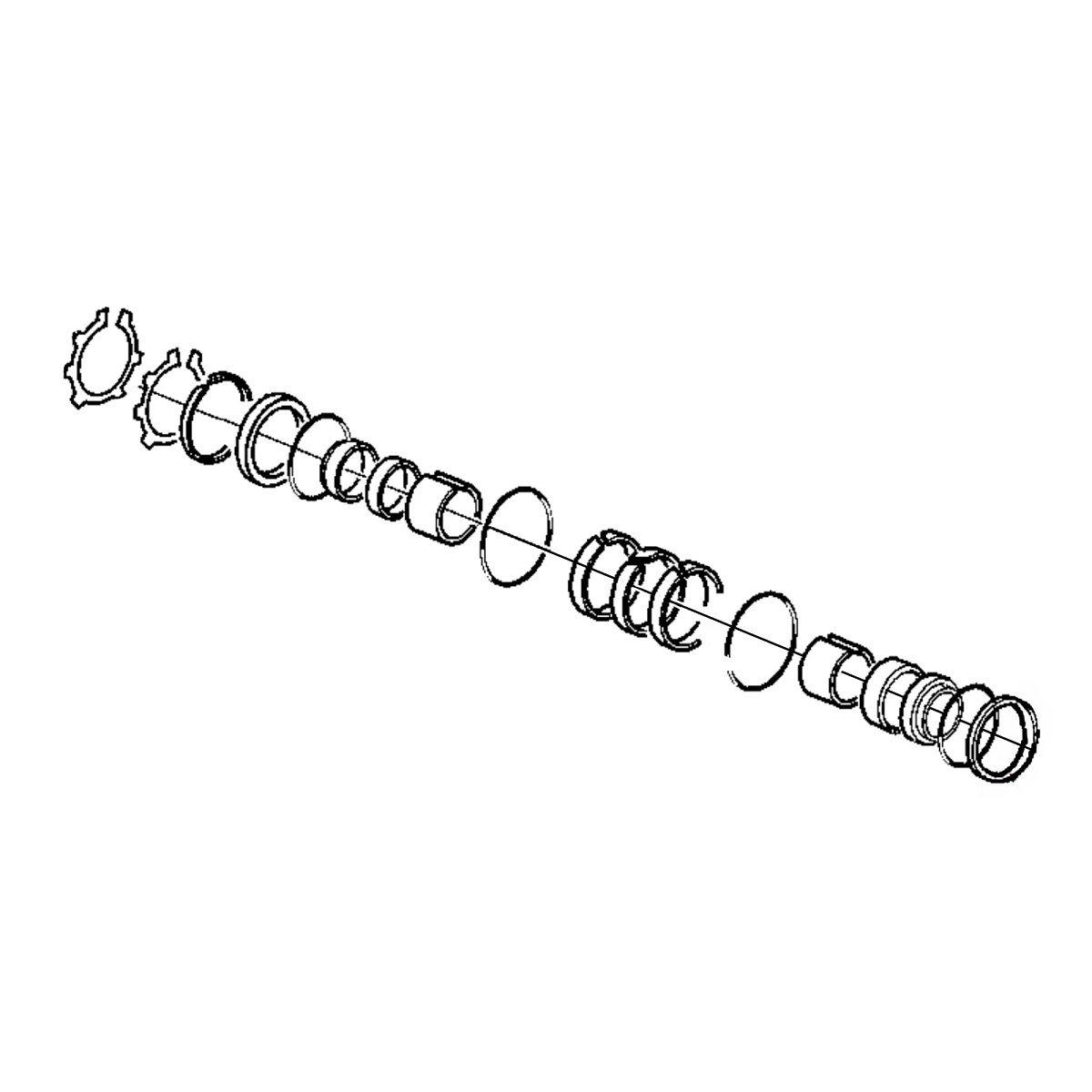 John Deere Hydraulic Cylinder Steering Gasket Kit - AL150908