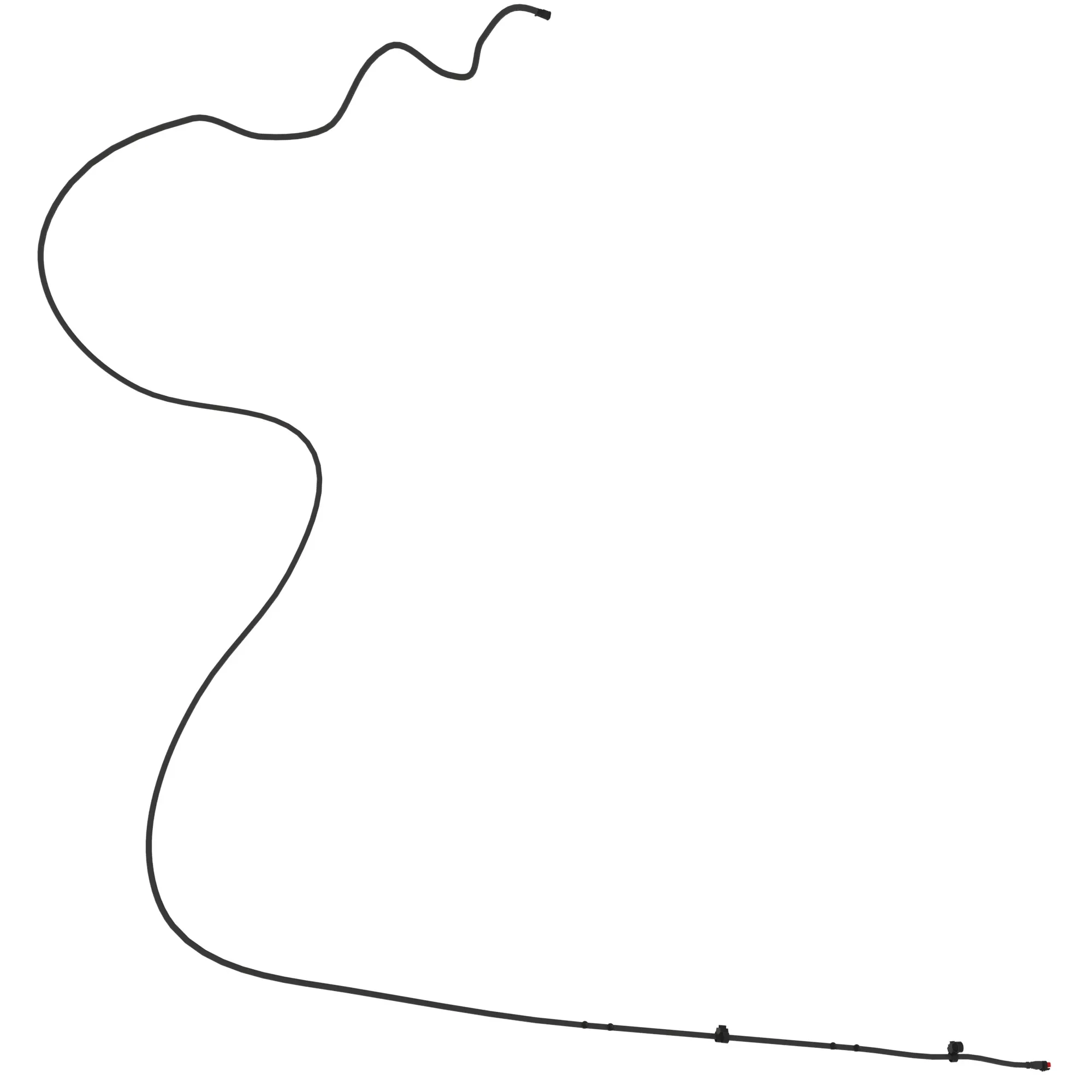 HARNESS, REAR SHIFT, RH
