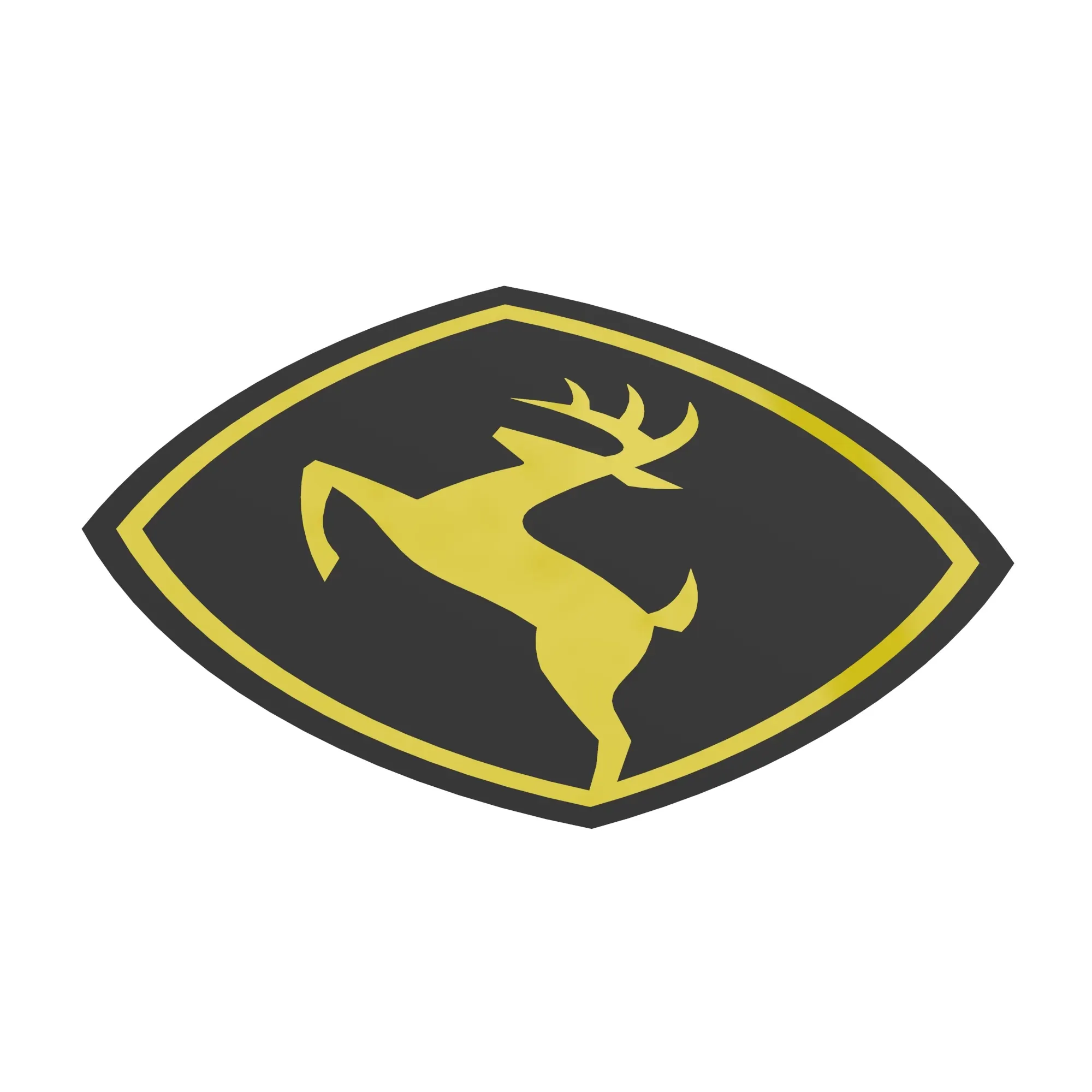 John Deere Leaping Deer design Label - JD5832