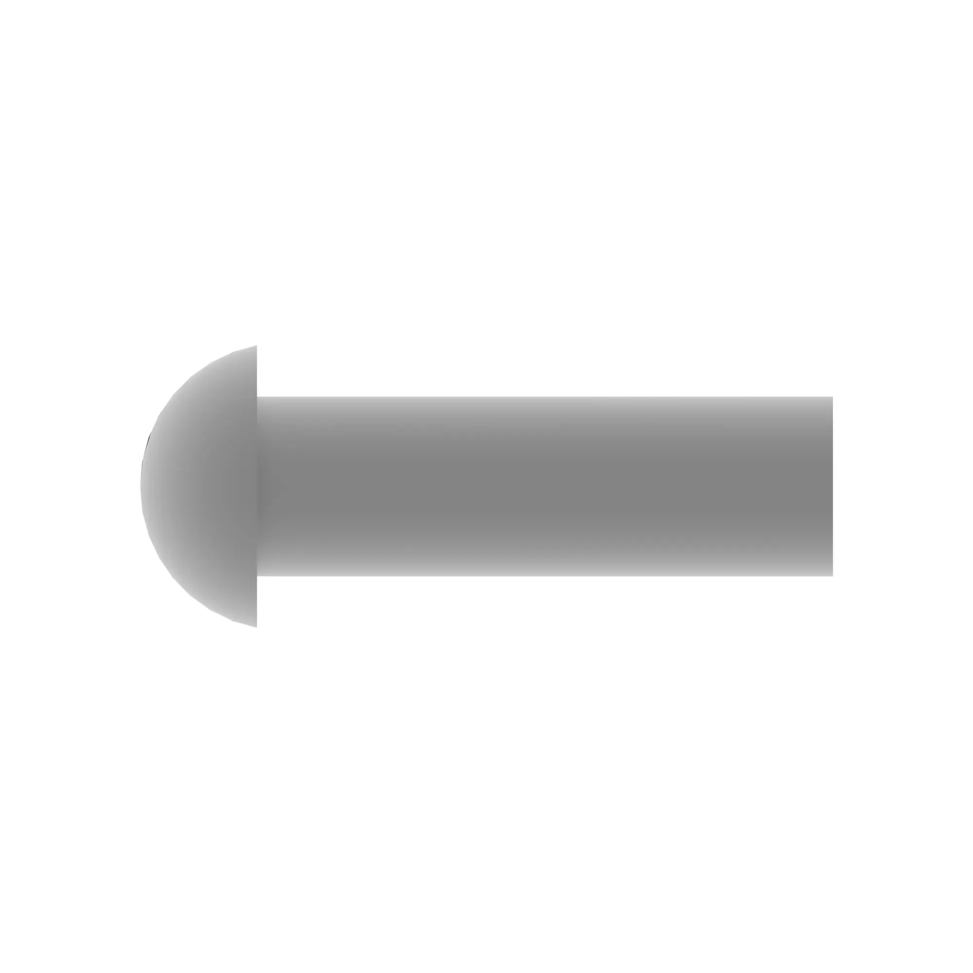RIVET, SOLID, BUTTON HEAD