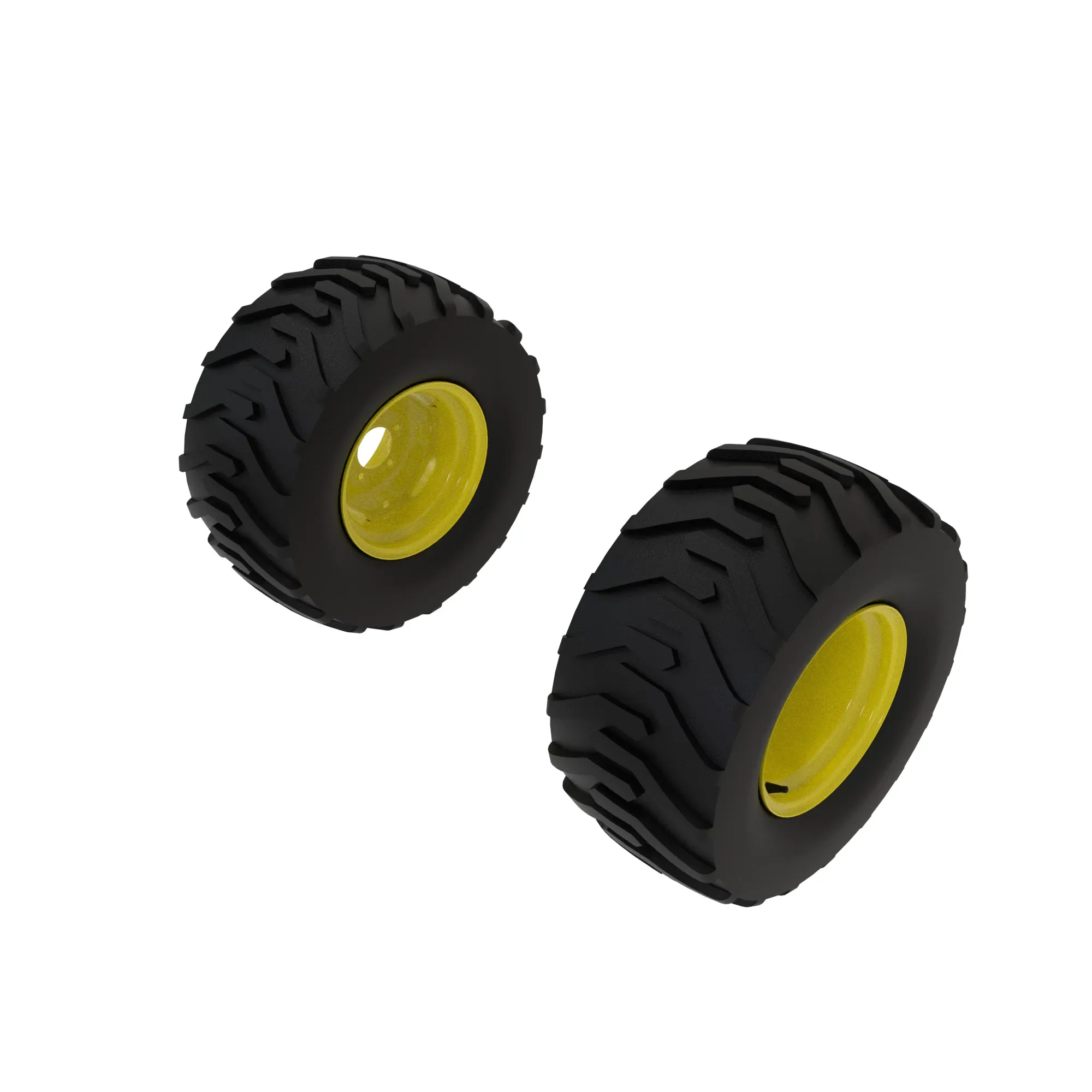 John Deere Tire and Wheel Assembly, 26 X 12.00-12 4PR R4 - BLV10856