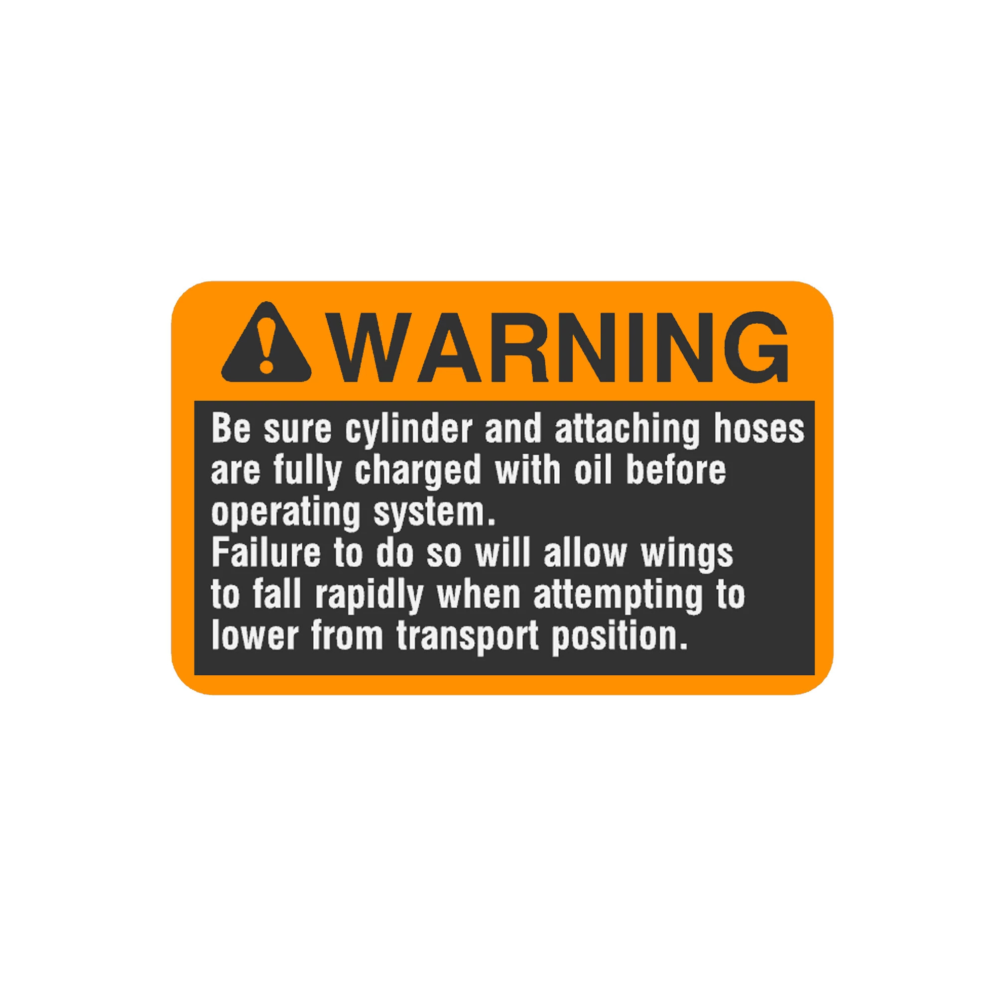 SIGN, SAFETY WARNING