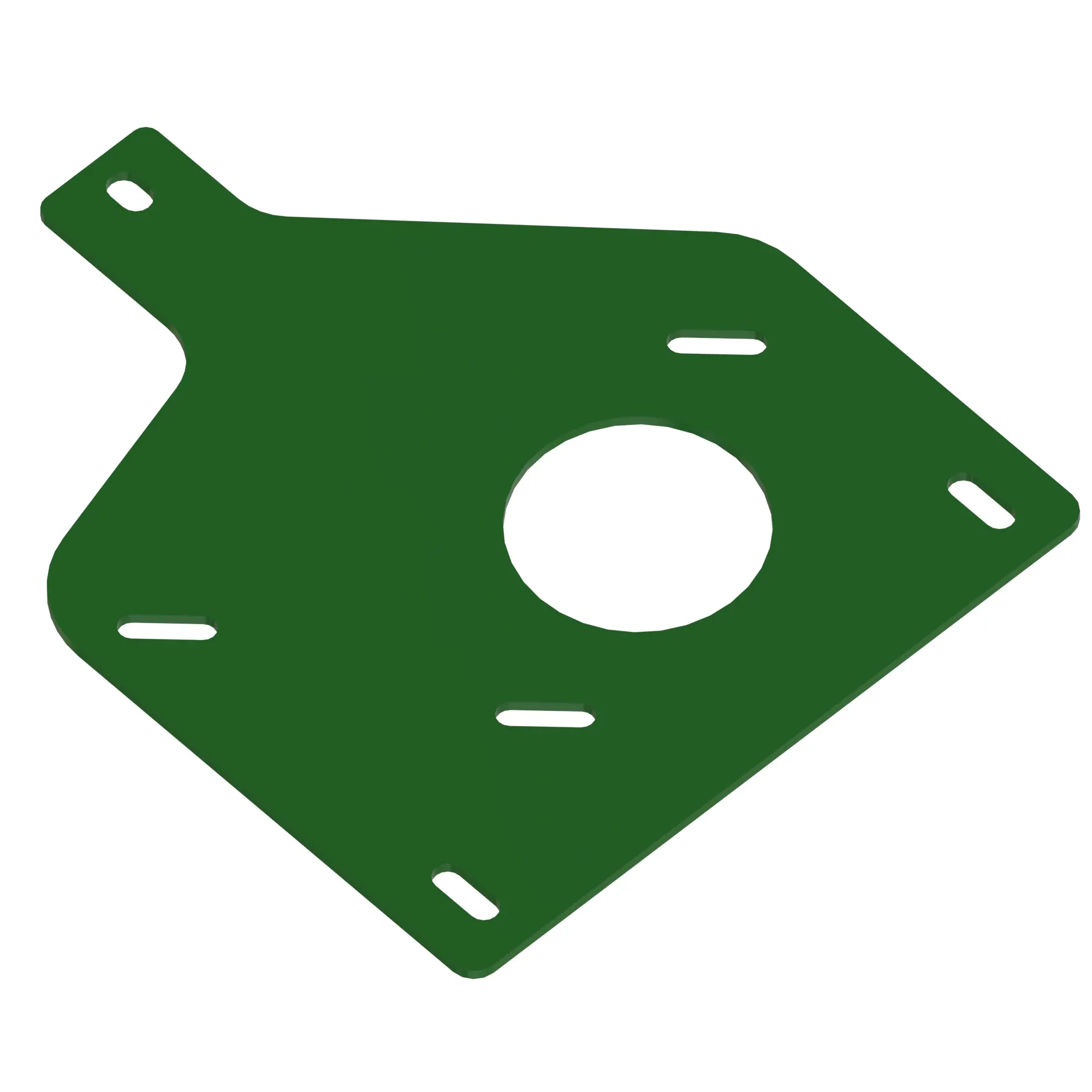 John Deere Oil Fliter Mount Platform Sheet - CXT31837