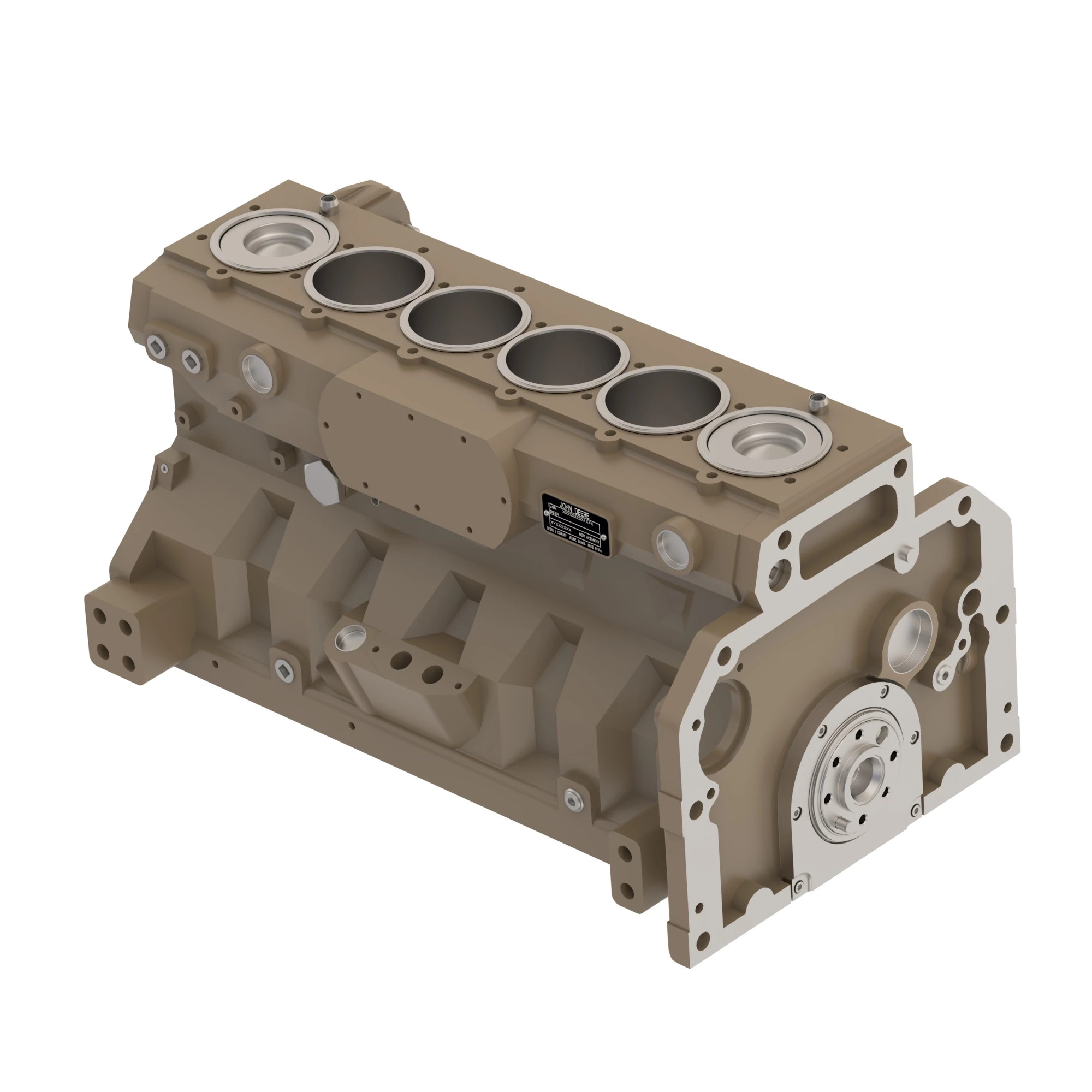 John Deere Short Block Assembly - DZ114663