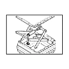 John Deere Seat Suspension Absorber - AL117341