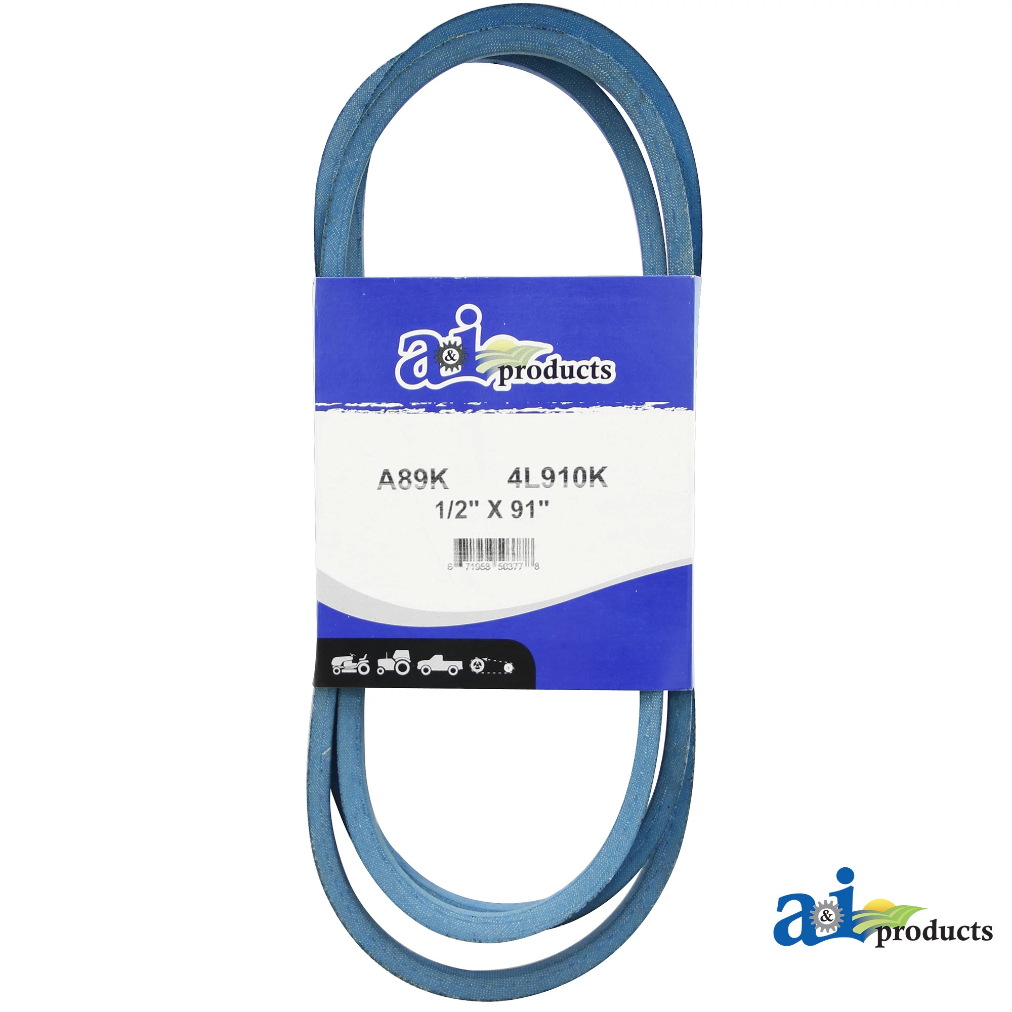 A&I Products V-Belt, Effective Length 2310 mm (91 inch) - A-A89K