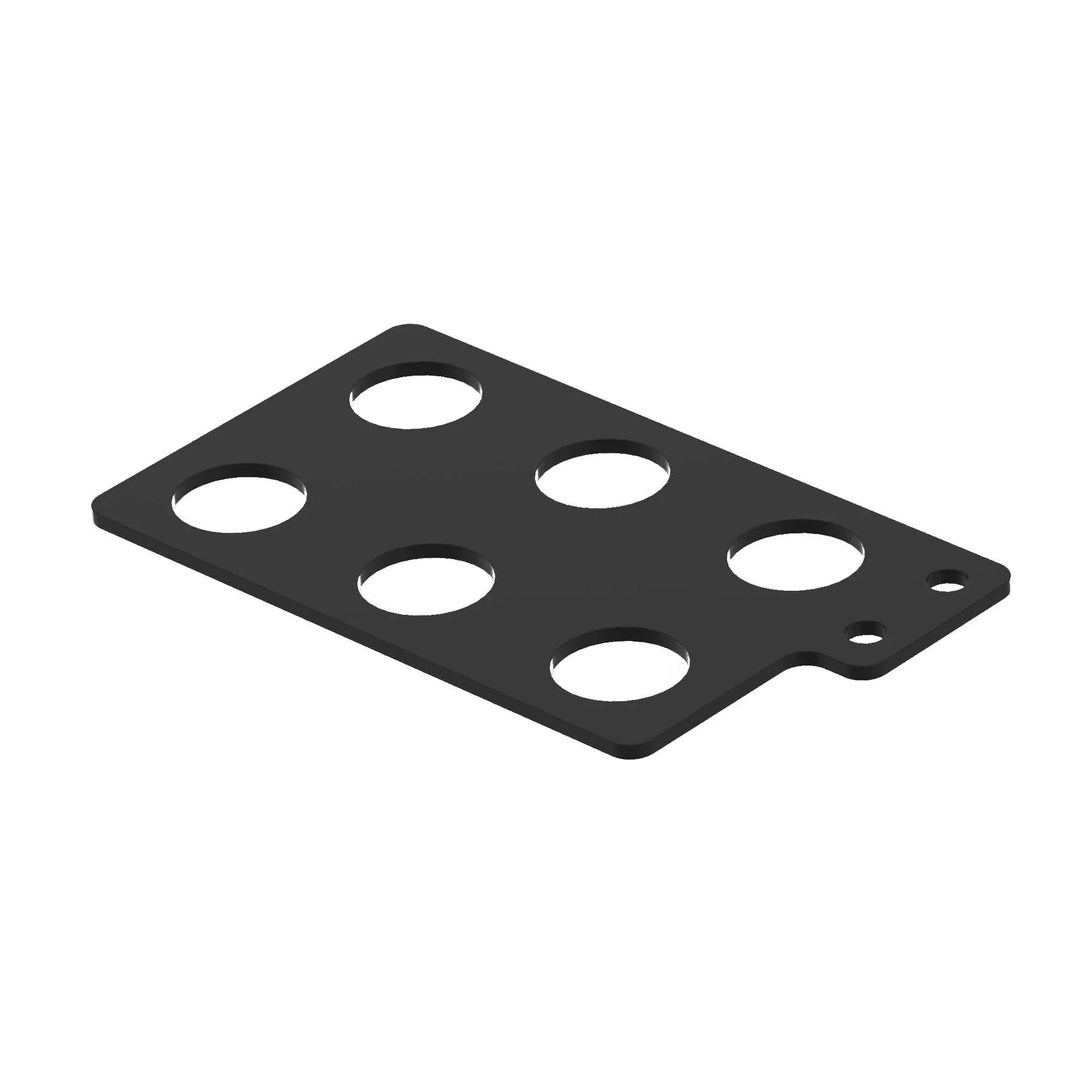 BRACKET, DIVERTER KIT,REAR COUPLERS