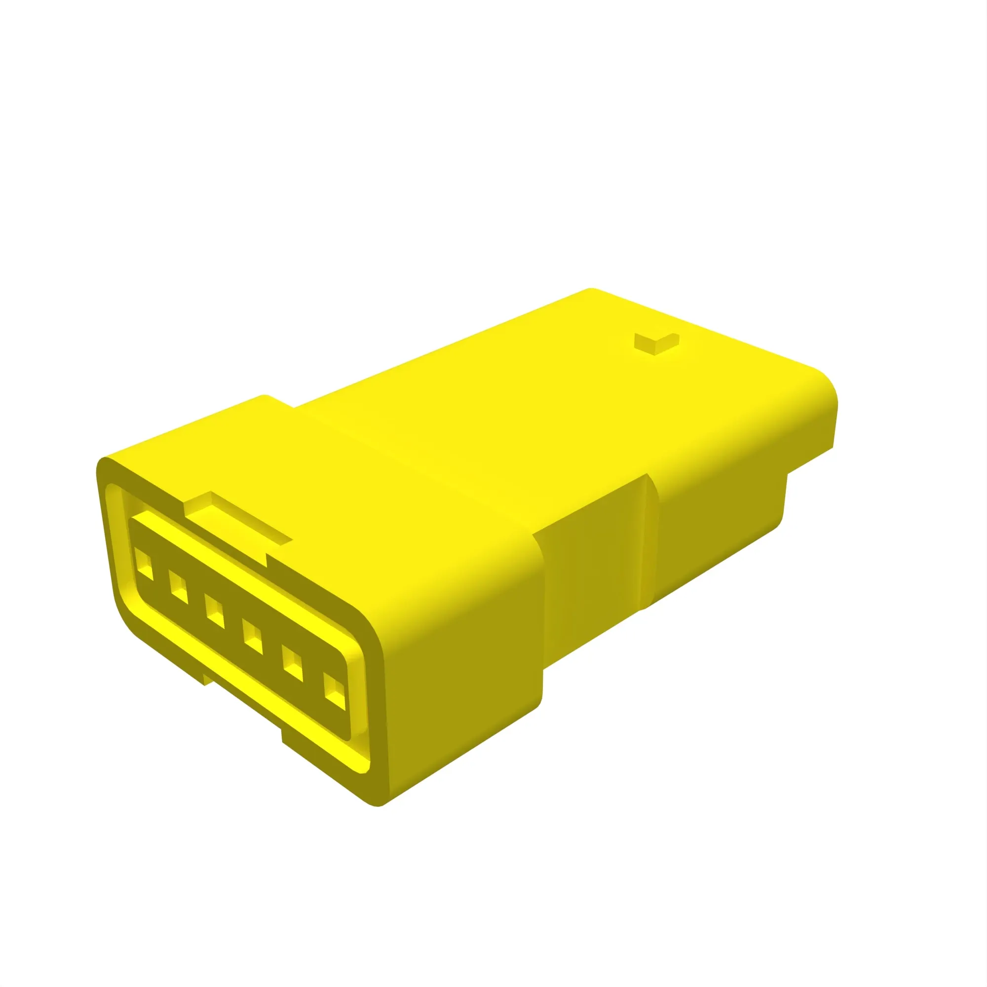 John Deere Yellow Internal Electrical Connector Housing - 57M11381