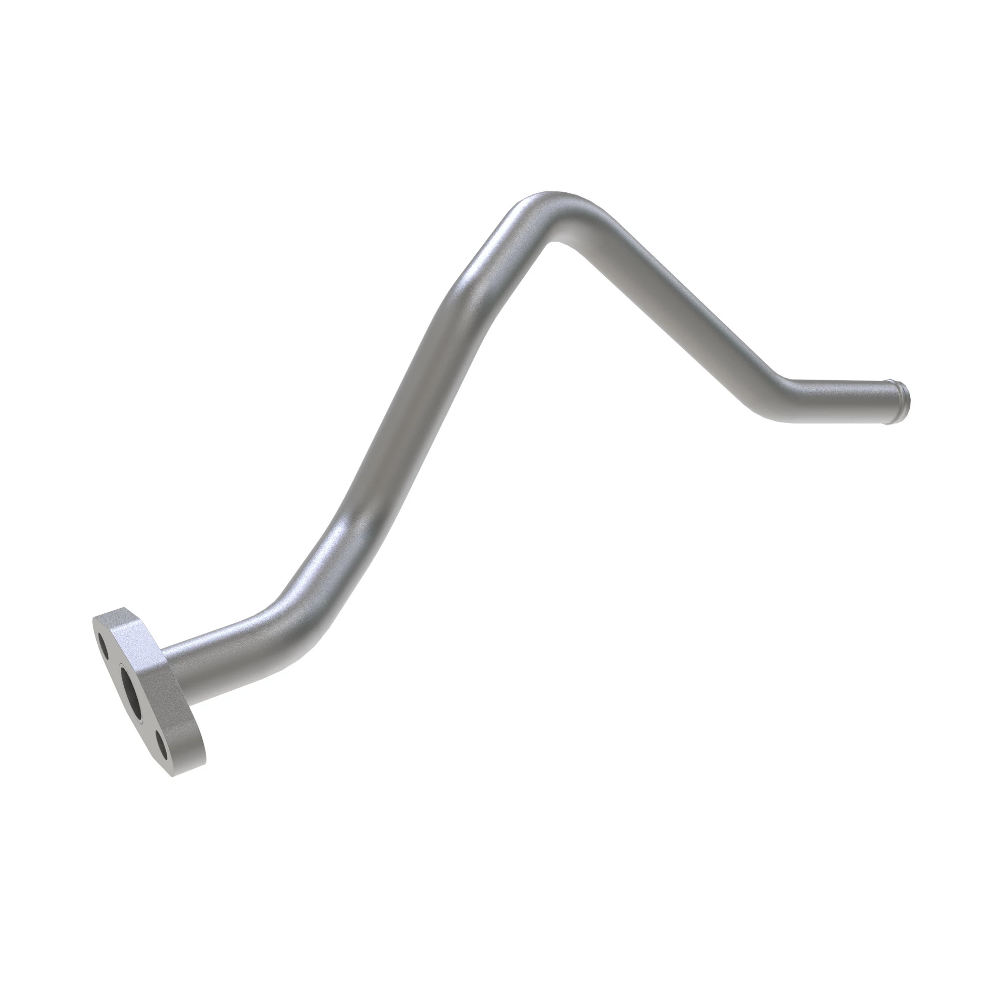 OIL LINE, TURBO DRAIN W/MOUNTING FL