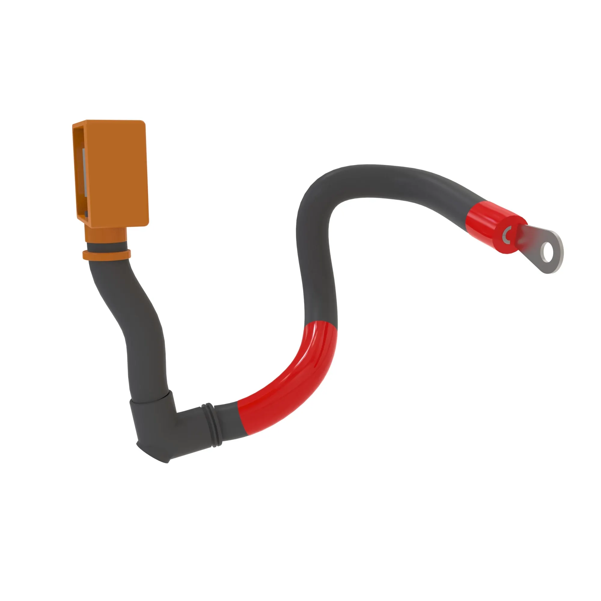 John Deere Positive Battery Cable, Length 583 mm - AL218235