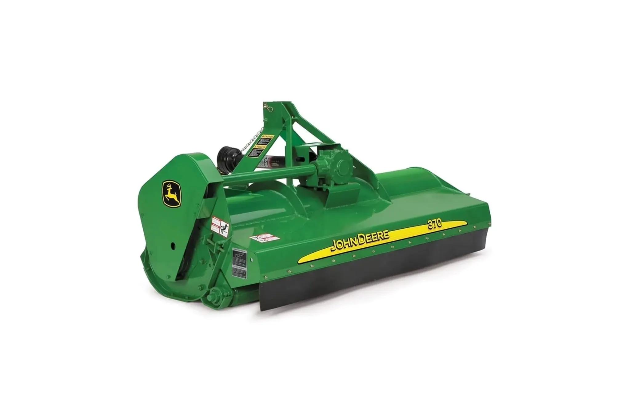 Studio image of a 370 Flail Mower