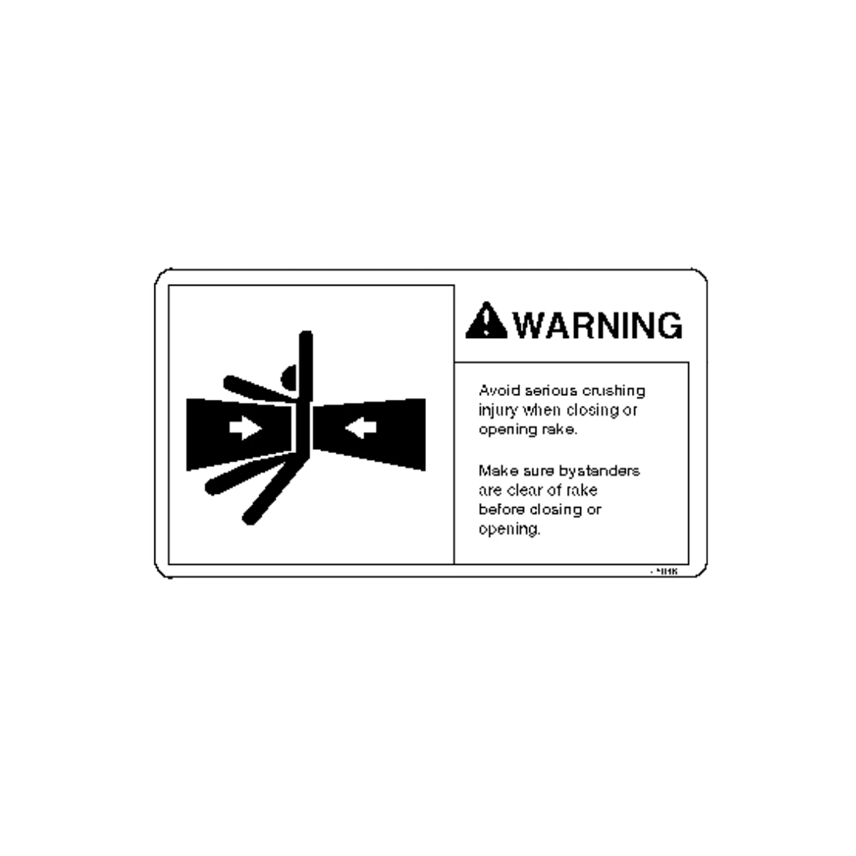 Label (Warning)