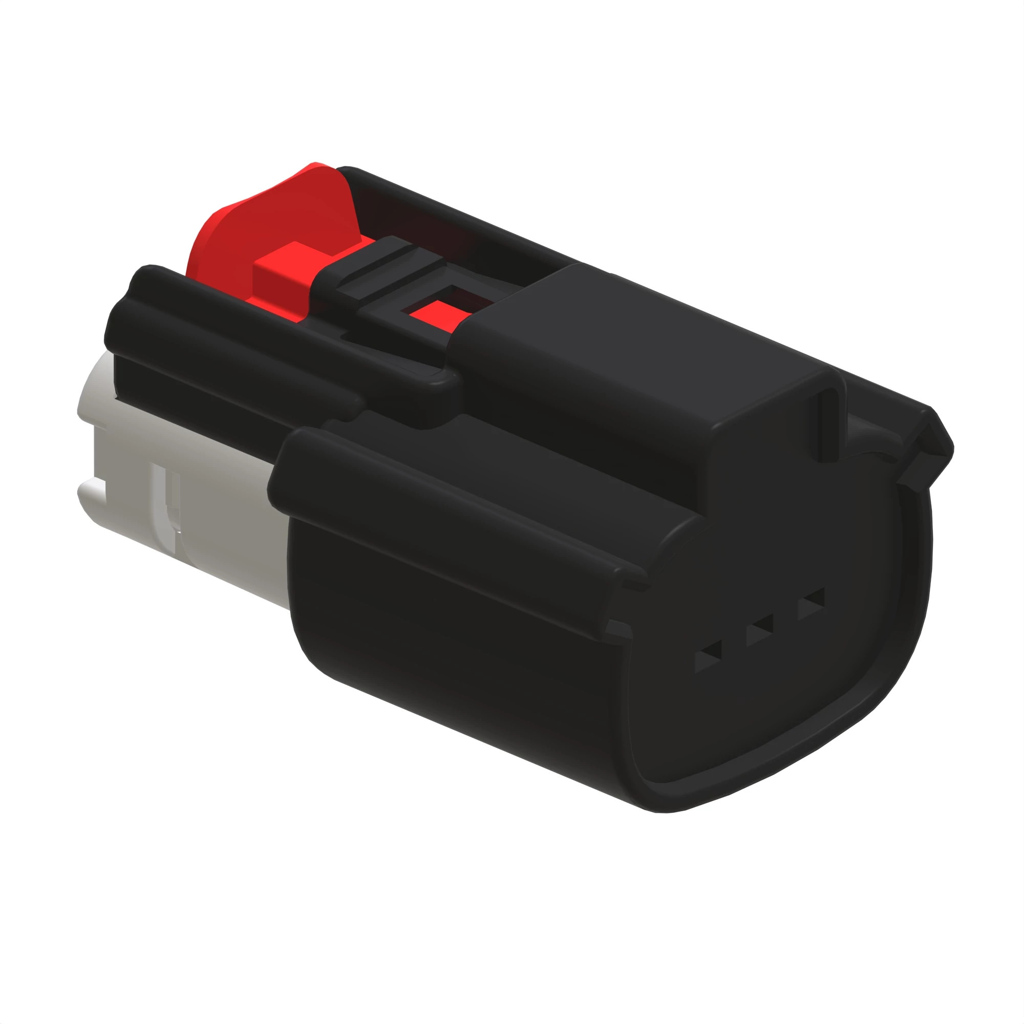 CONN MOLEX MX150 3W FS BLK PLSTC
