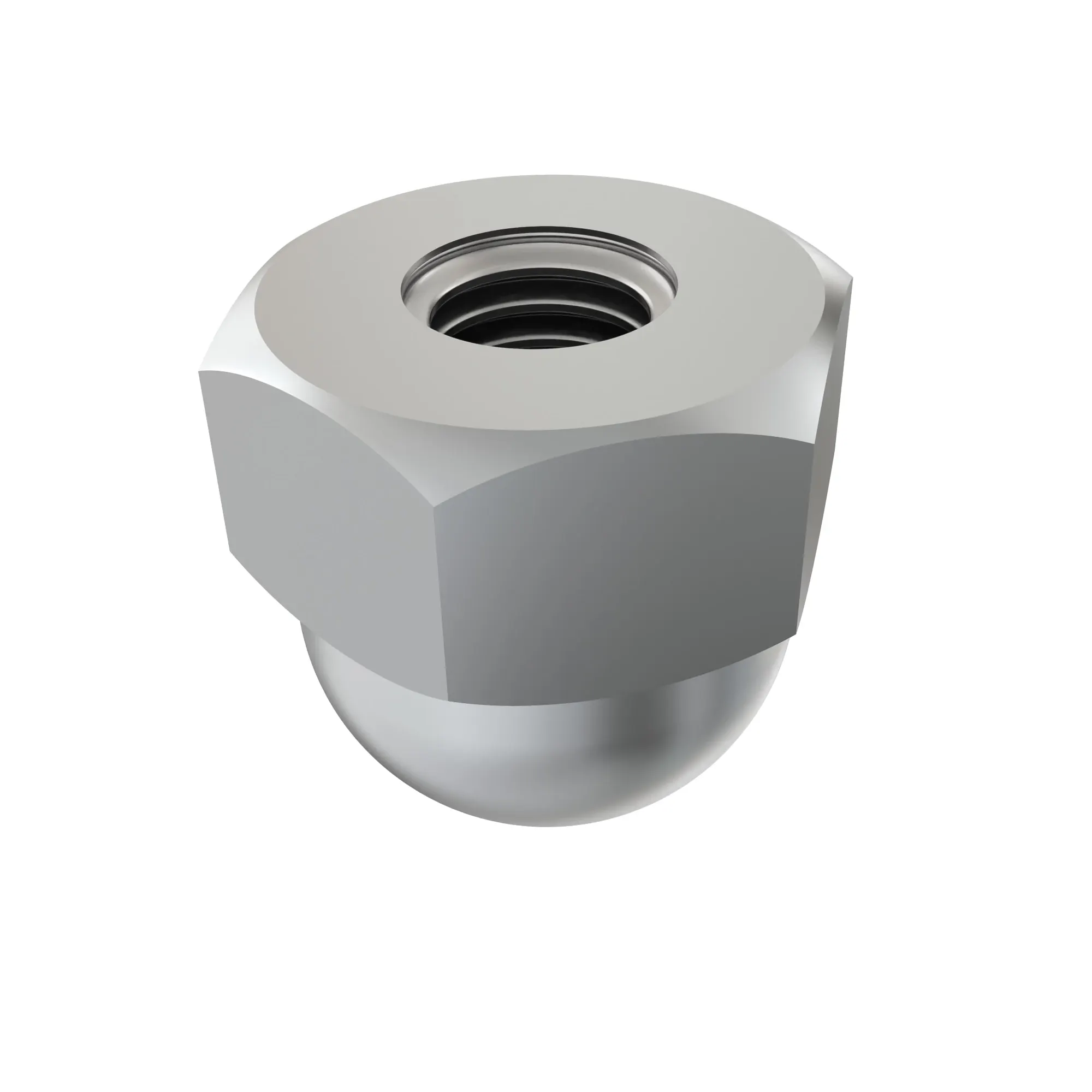 John Deere Hexagonal Crown Nut, 6.35 mm (1/4") - GXH48236
