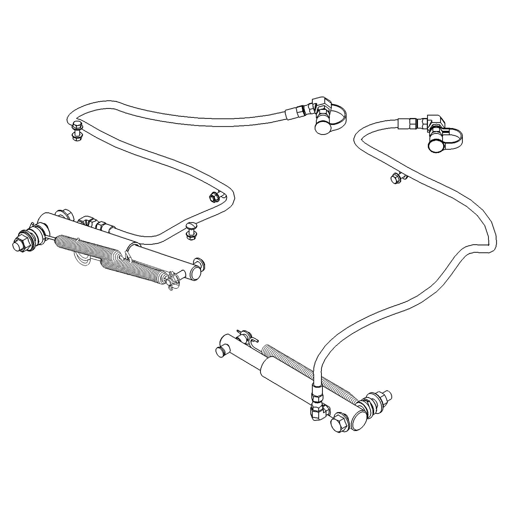 John Deere Mower Lift Kit - LVB25630