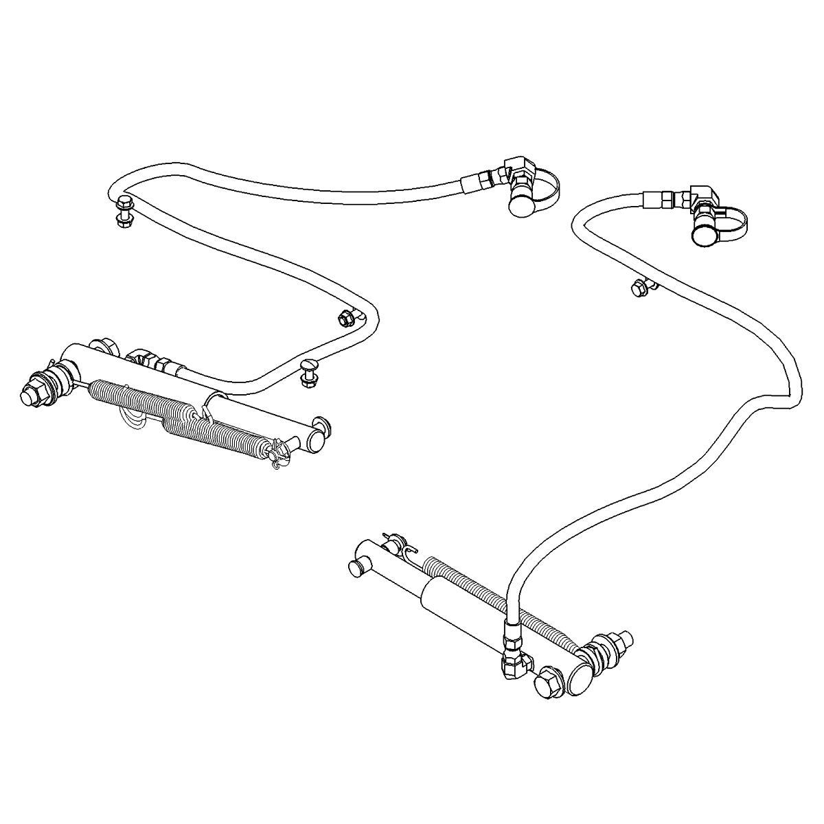 John Deere Mower Lift Kit - LVB25630