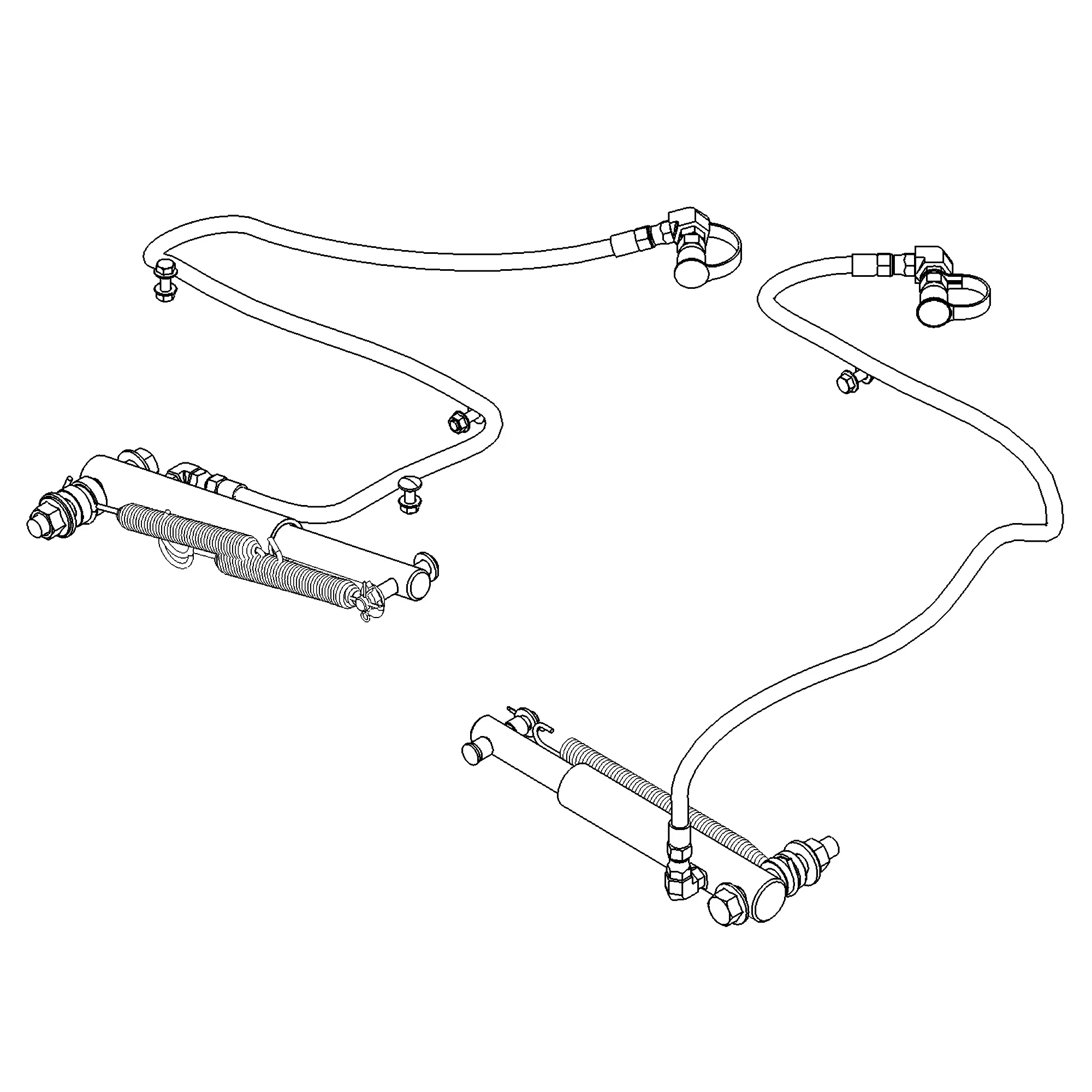 John Deere Mower Lift Kit - LVB25630