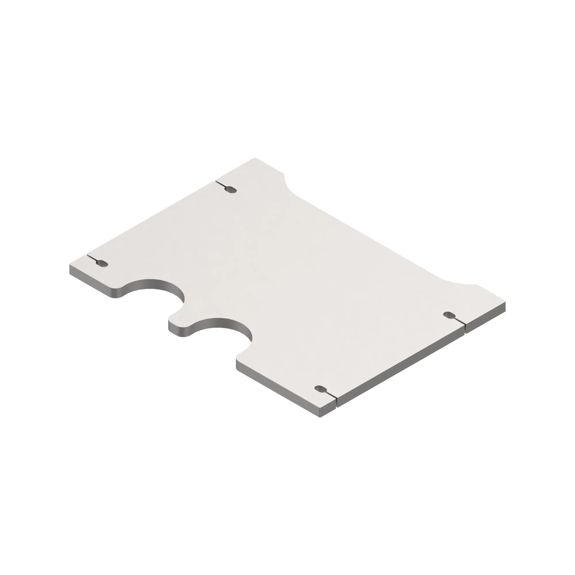 PLATE, PLATE, FRONT LOADER FRAME