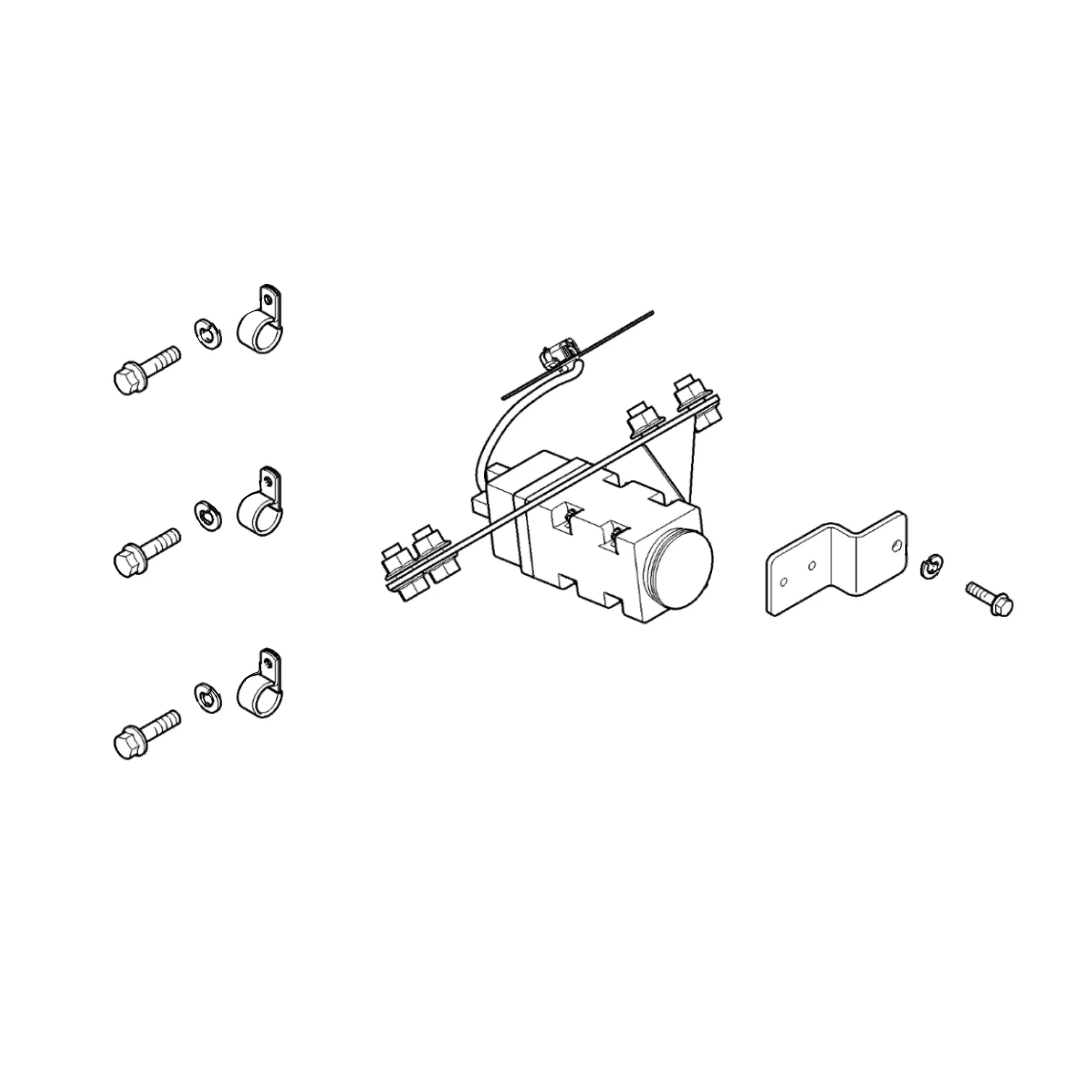 John Deere Radar Speed Sensor Attachment - BN202460