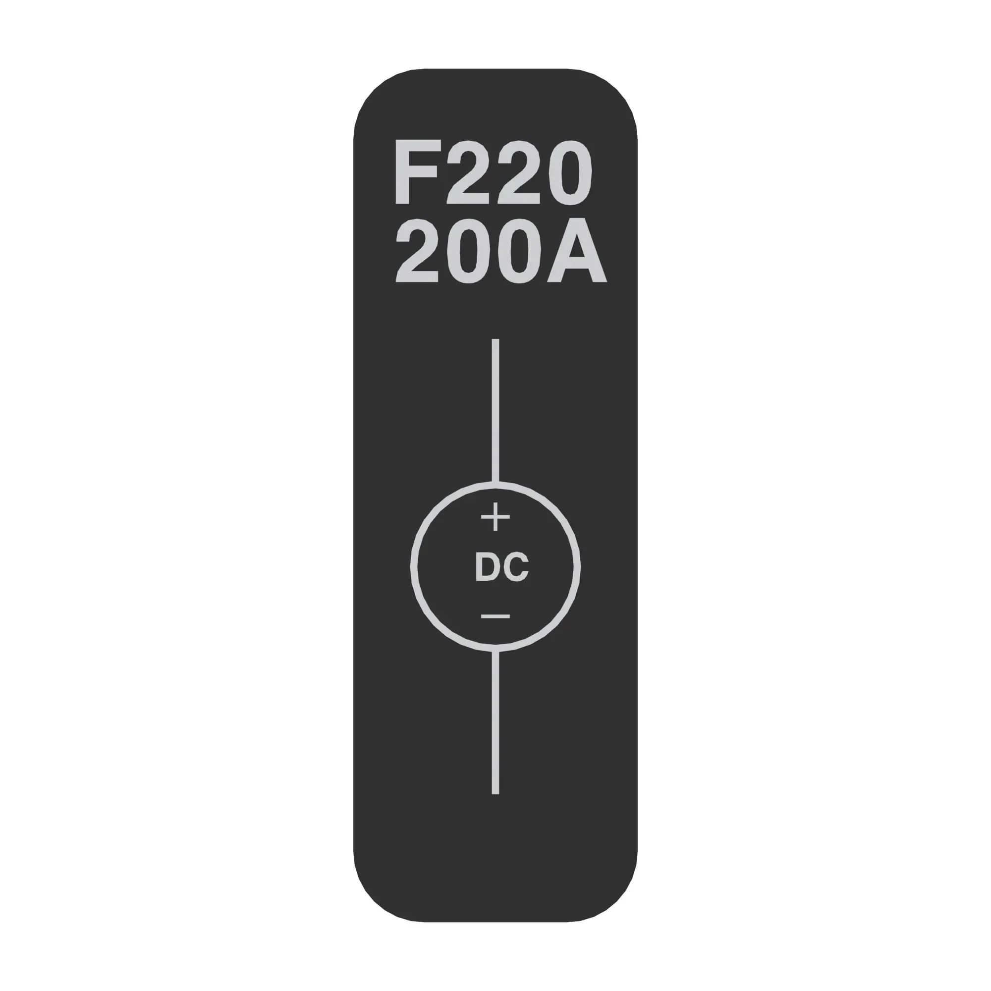 John Deere Alternator Fuse Decal - N403930
