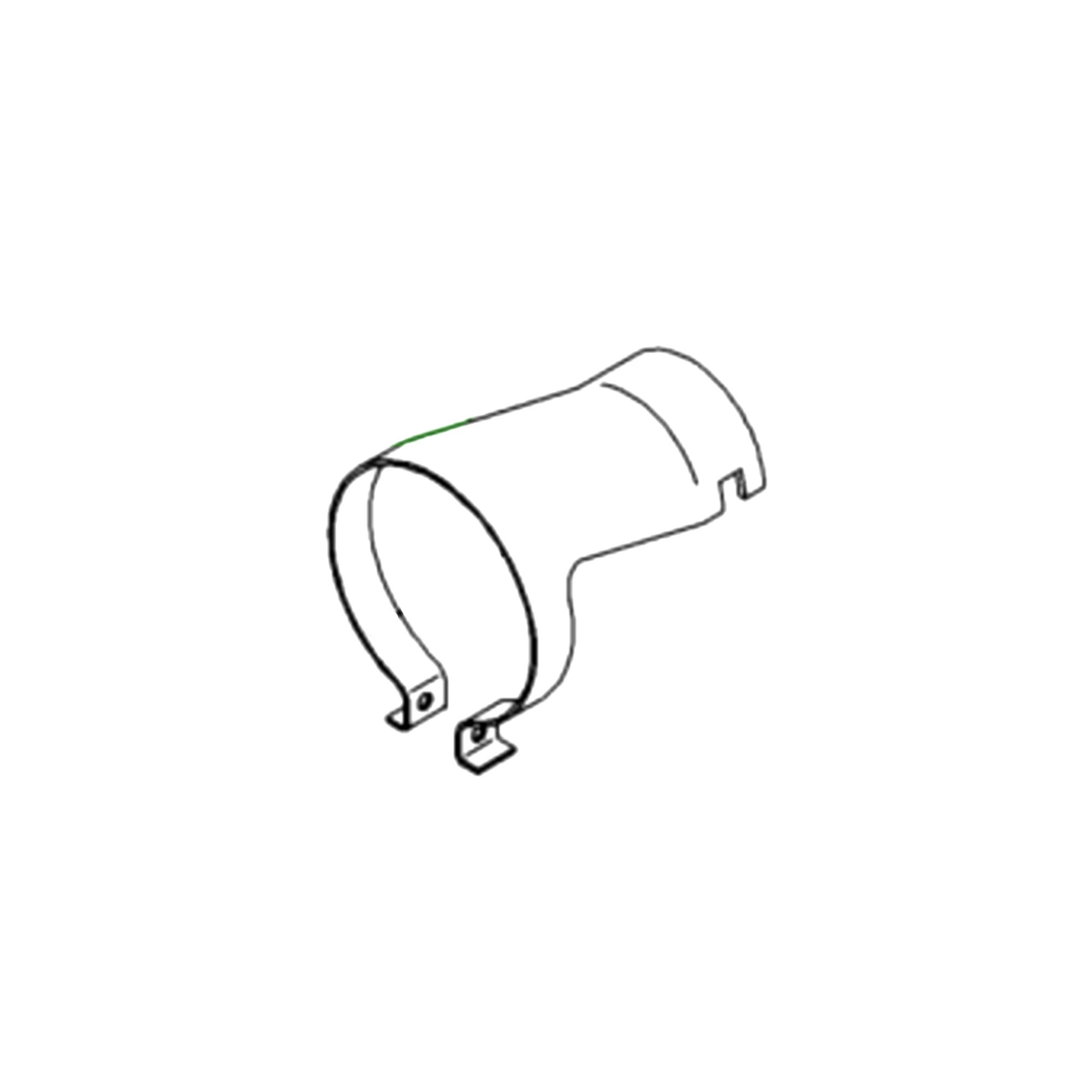 CLAMP (STRAIN RELIEF - STRAIGHT)