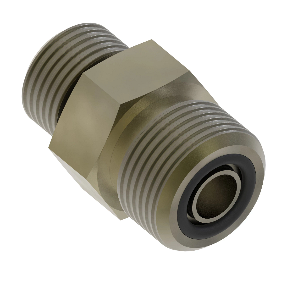 John Deere Straight Threaded Connector Fitting - DQ37950