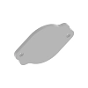 John Deere Cylinder Head Rear Cover - DZ106790