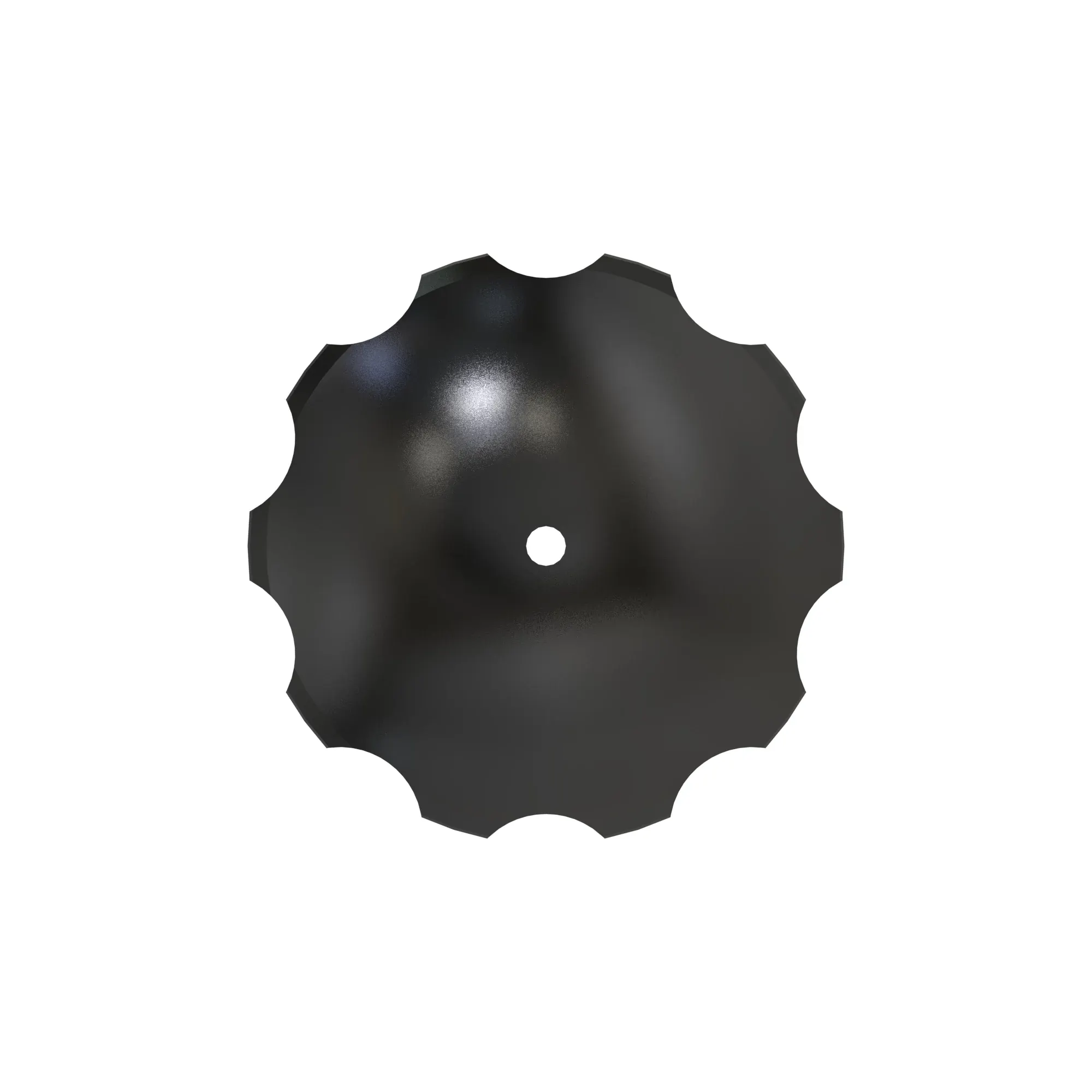 SPHERICAL DISK CUTOUT 24"-1/4" ROUND CENTER
