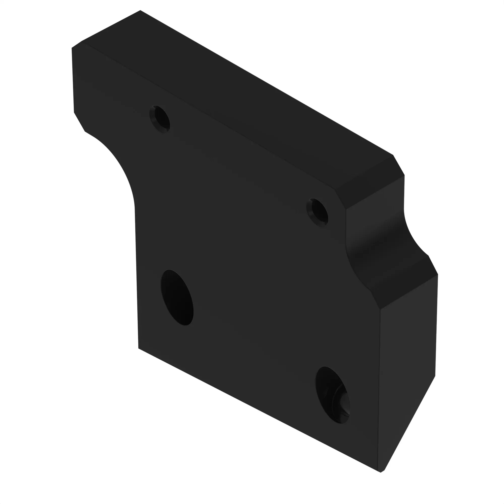 John Deere Mirror Mount Left Power Bracket - R563543